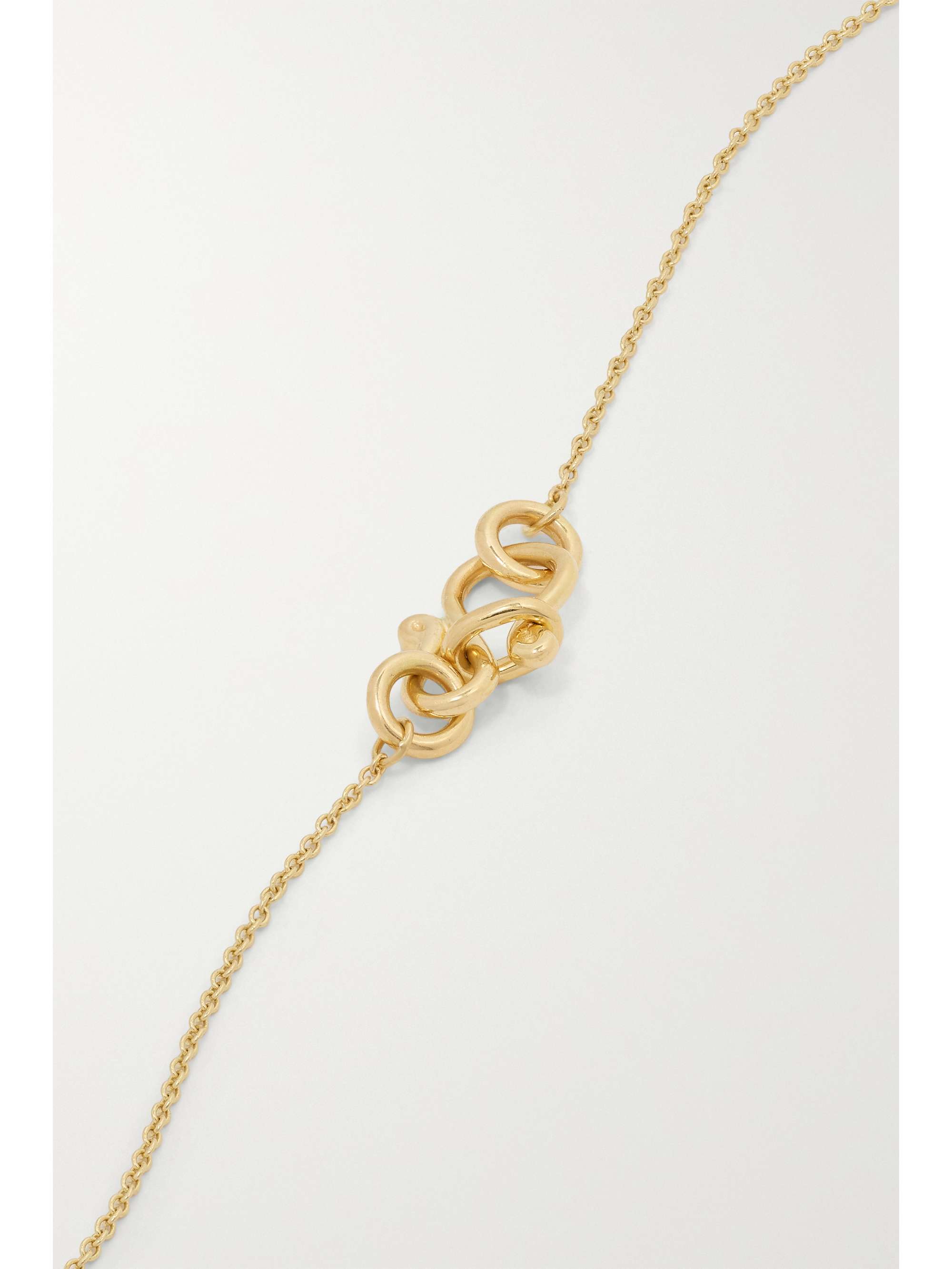 SOPHIE BILLE BRAHE Orangerie Trois 18-karat gold diamond necklace