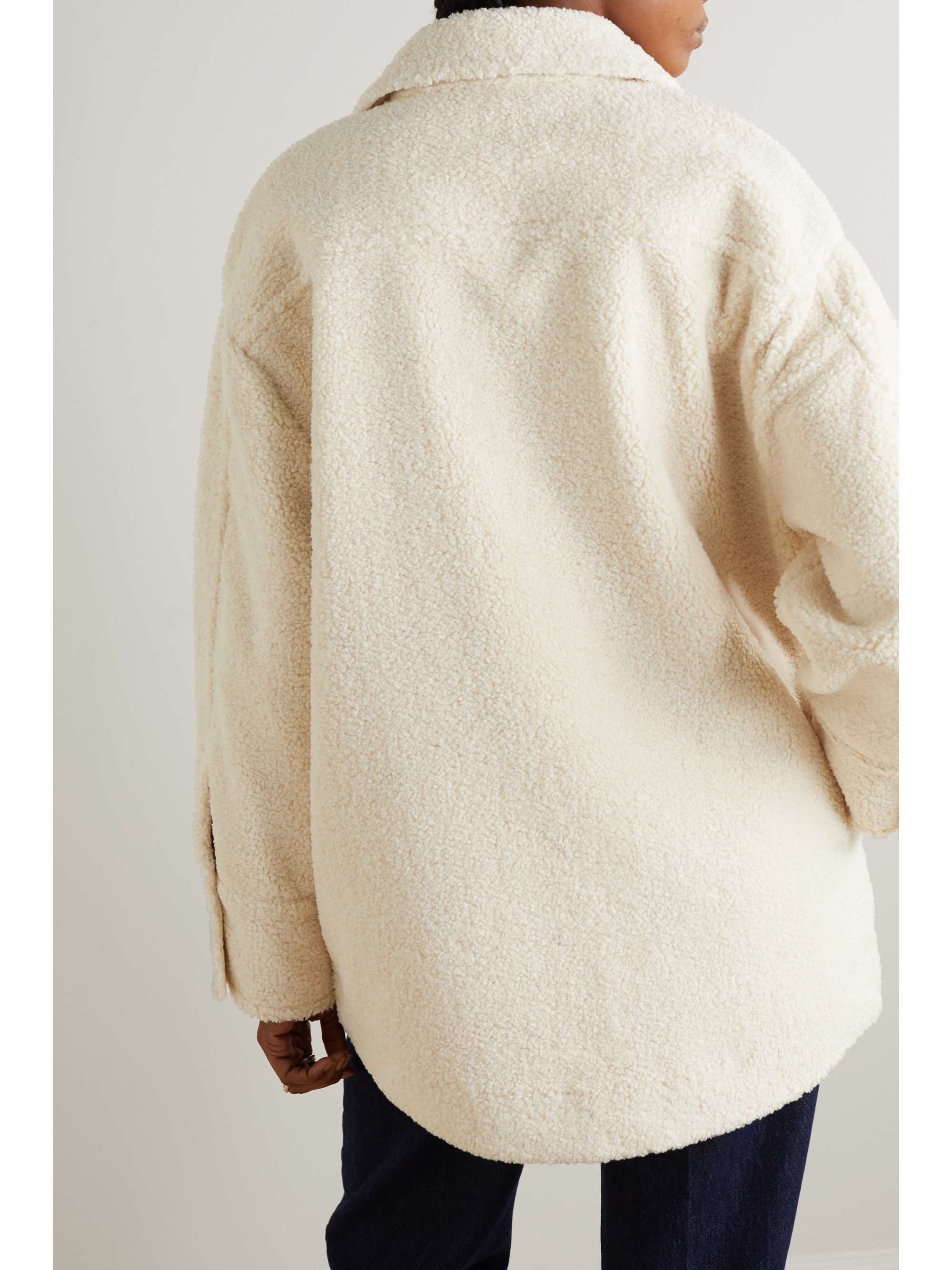 VINCE Sherpa fleece jacket