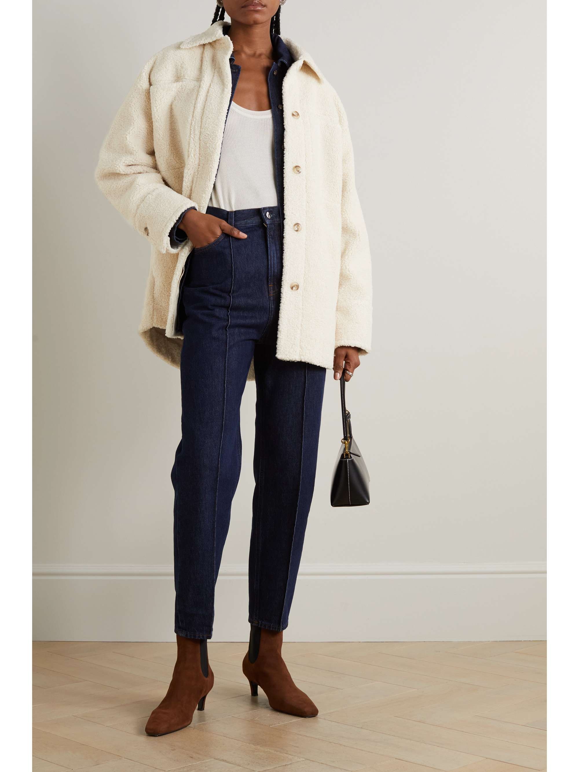 VINCE Sherpa fleece jacket