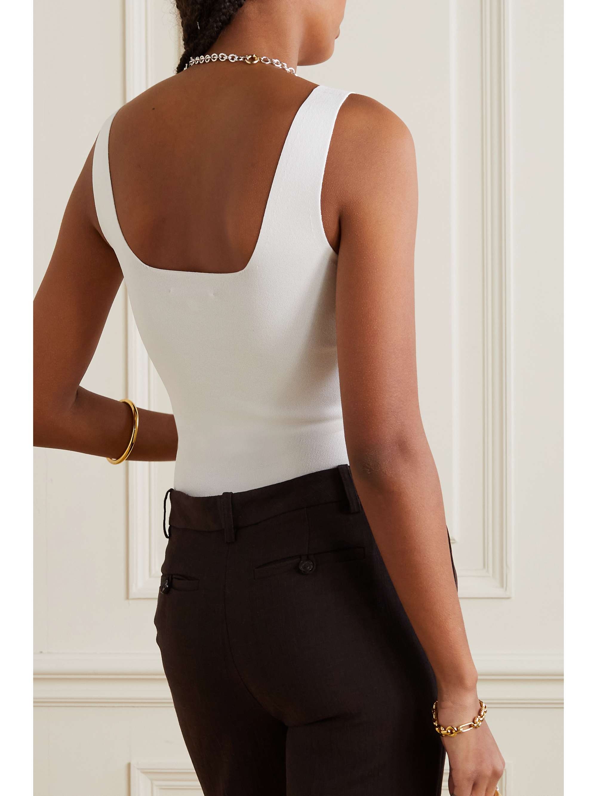 VINCE Stretchknit tank NETAPORTER