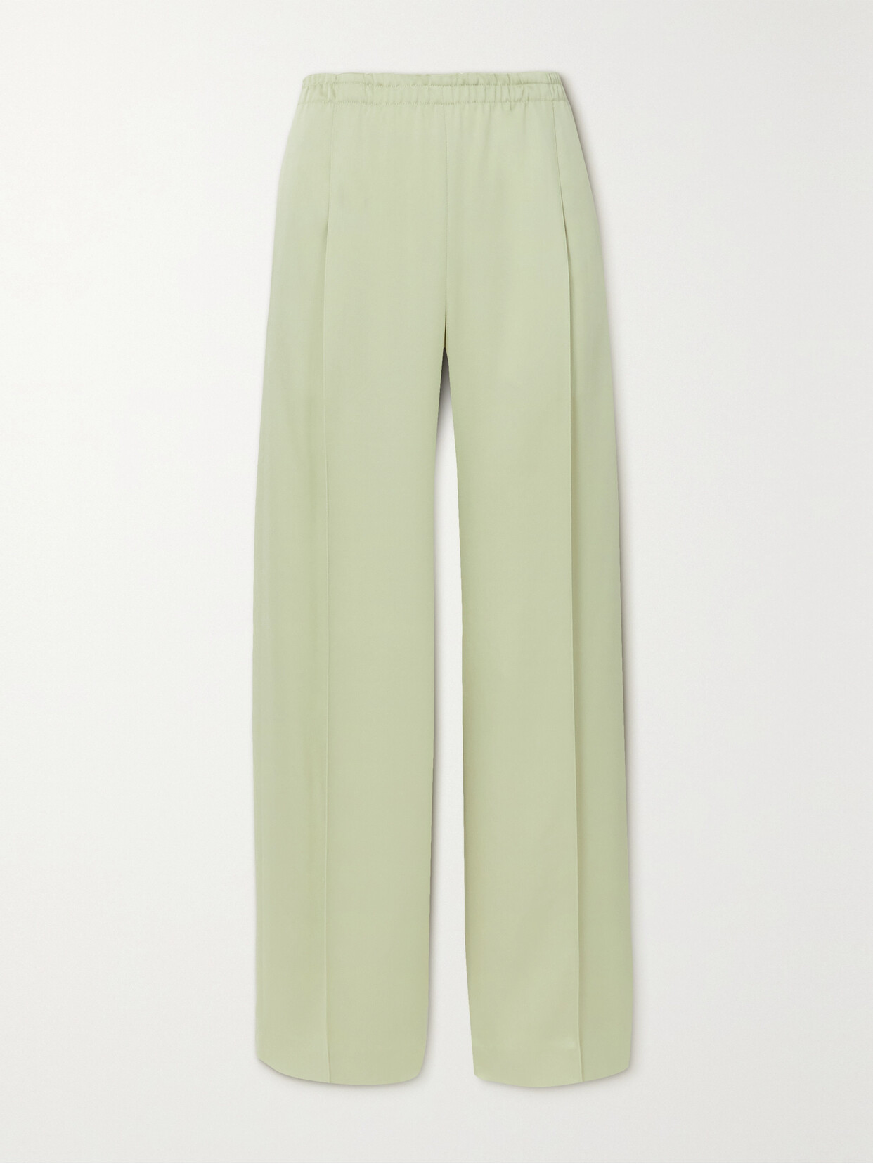 VINCE SATIN WIDE-LEG PANTS