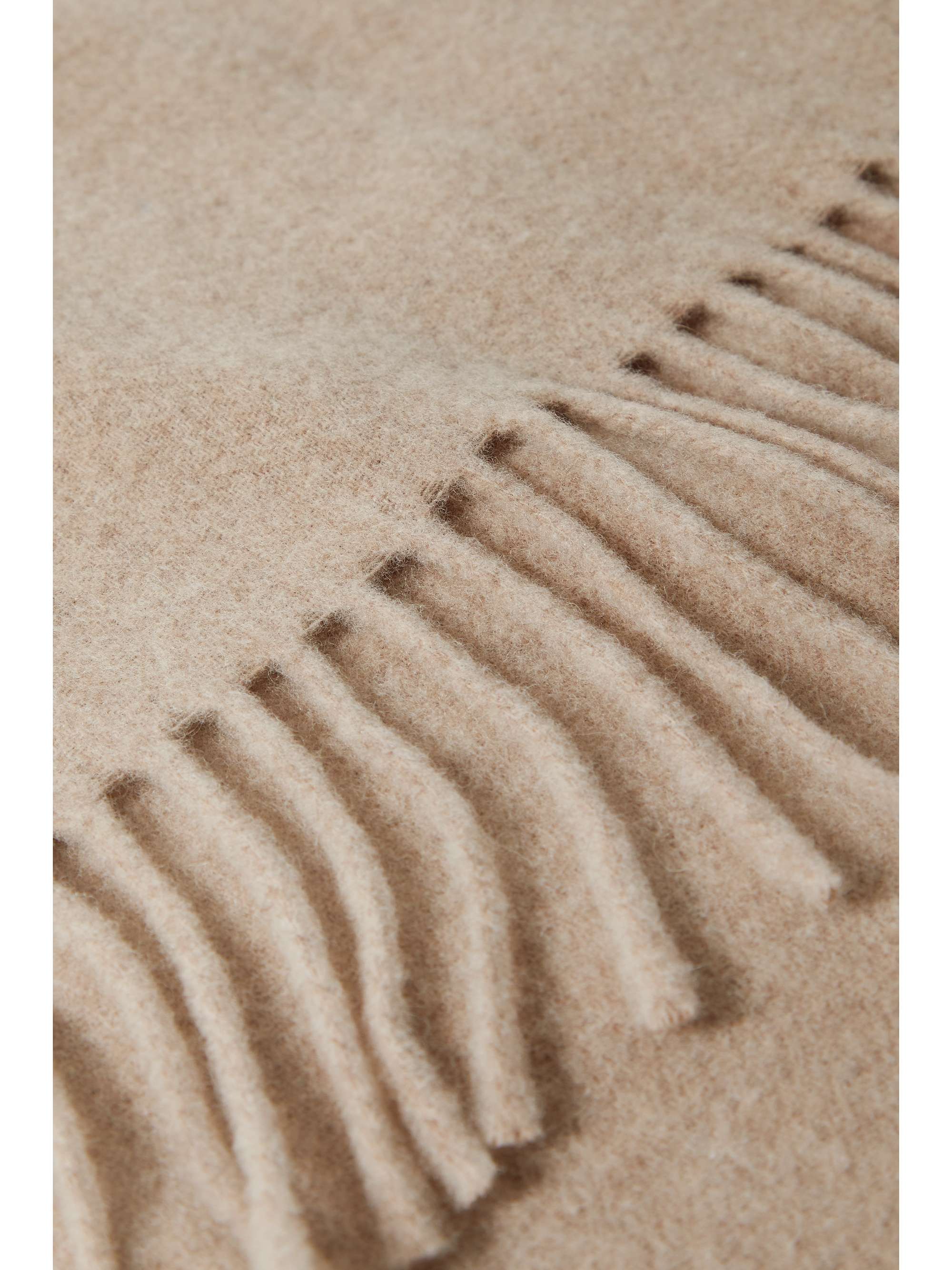 TOTEME Fringed wool scarf