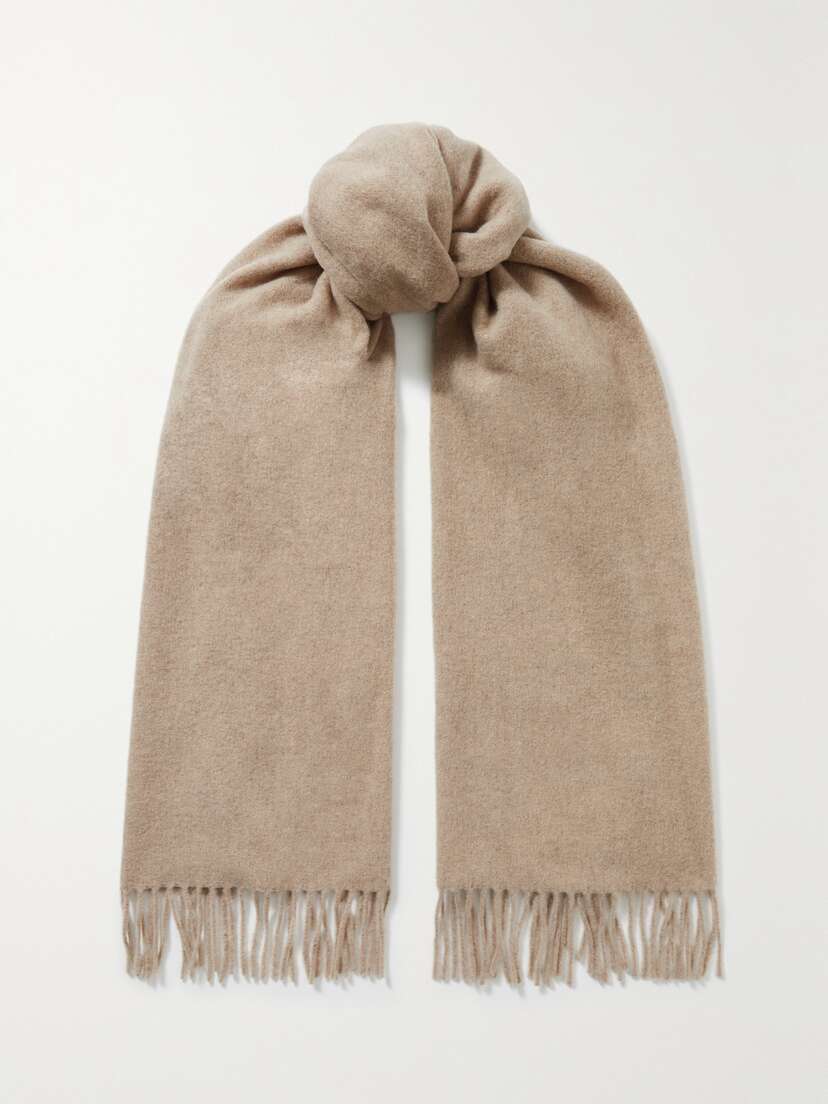 TOTEME Fringed Wool Scarf