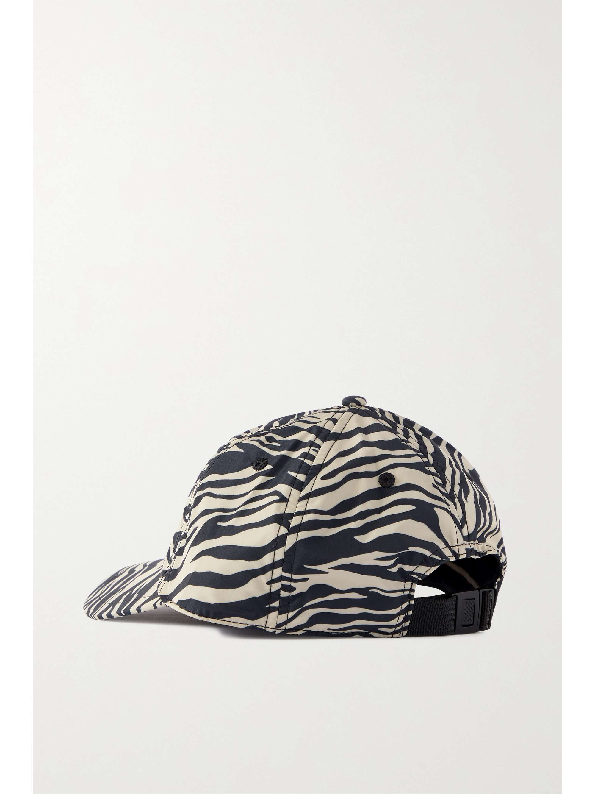 RAG & BONE Addison zebra-print recycled-shell baseball cap