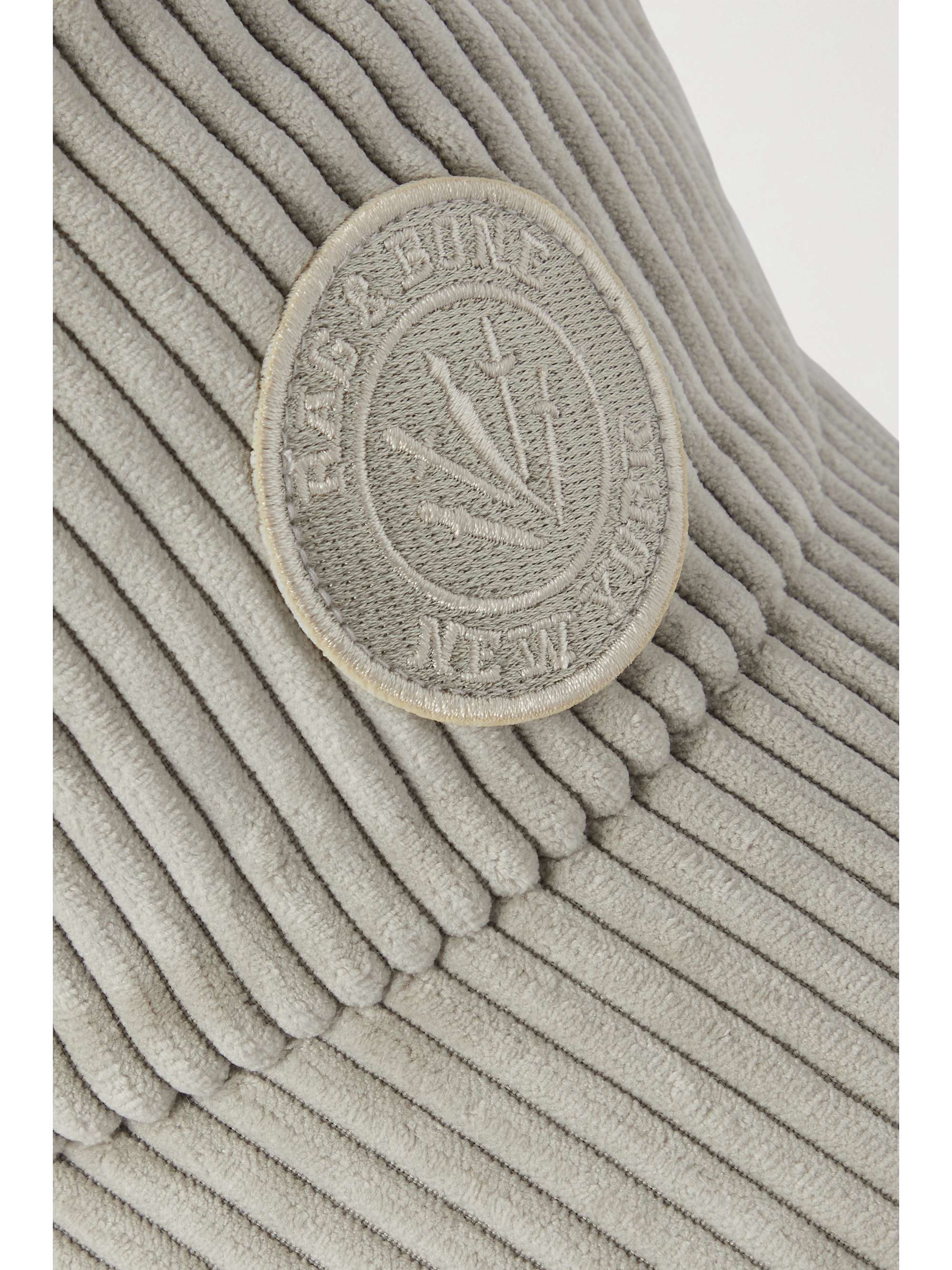 RAG & BONE Avery appliquéd recycled-corduroy baseball cap