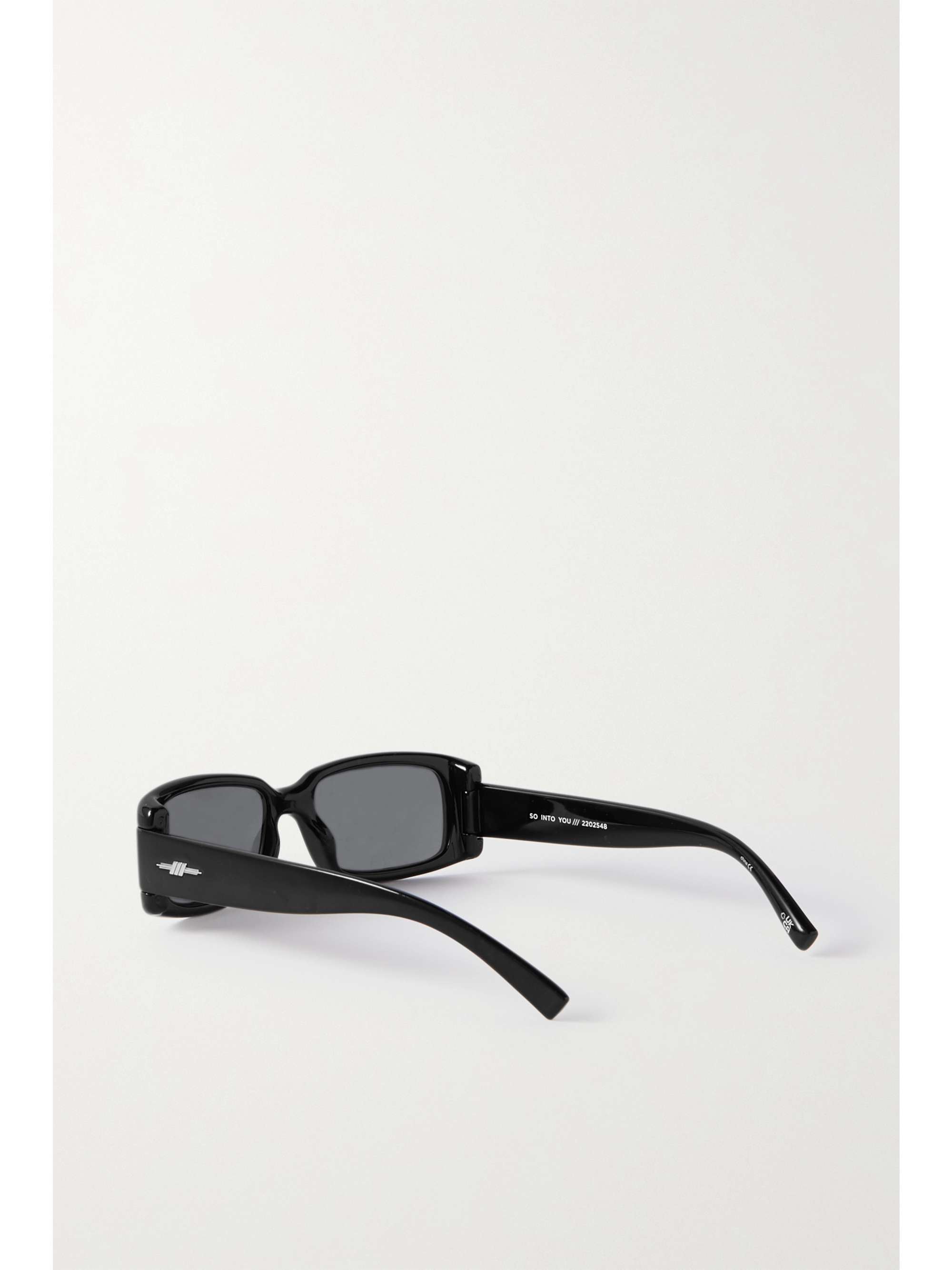LE SPECS So Into You rectangular-frame acetate sunglasses