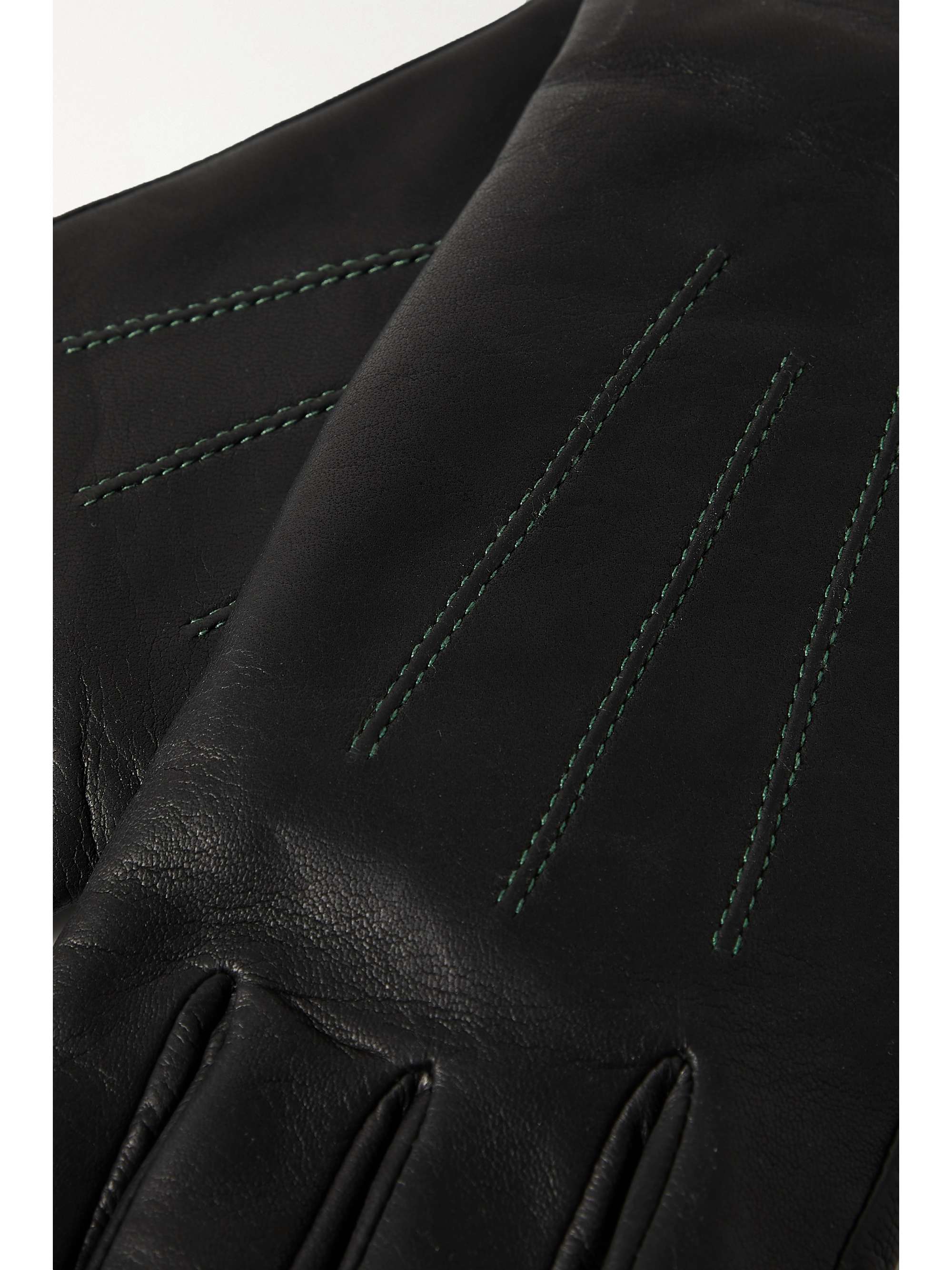 AGNELLE Fanny leather gloves