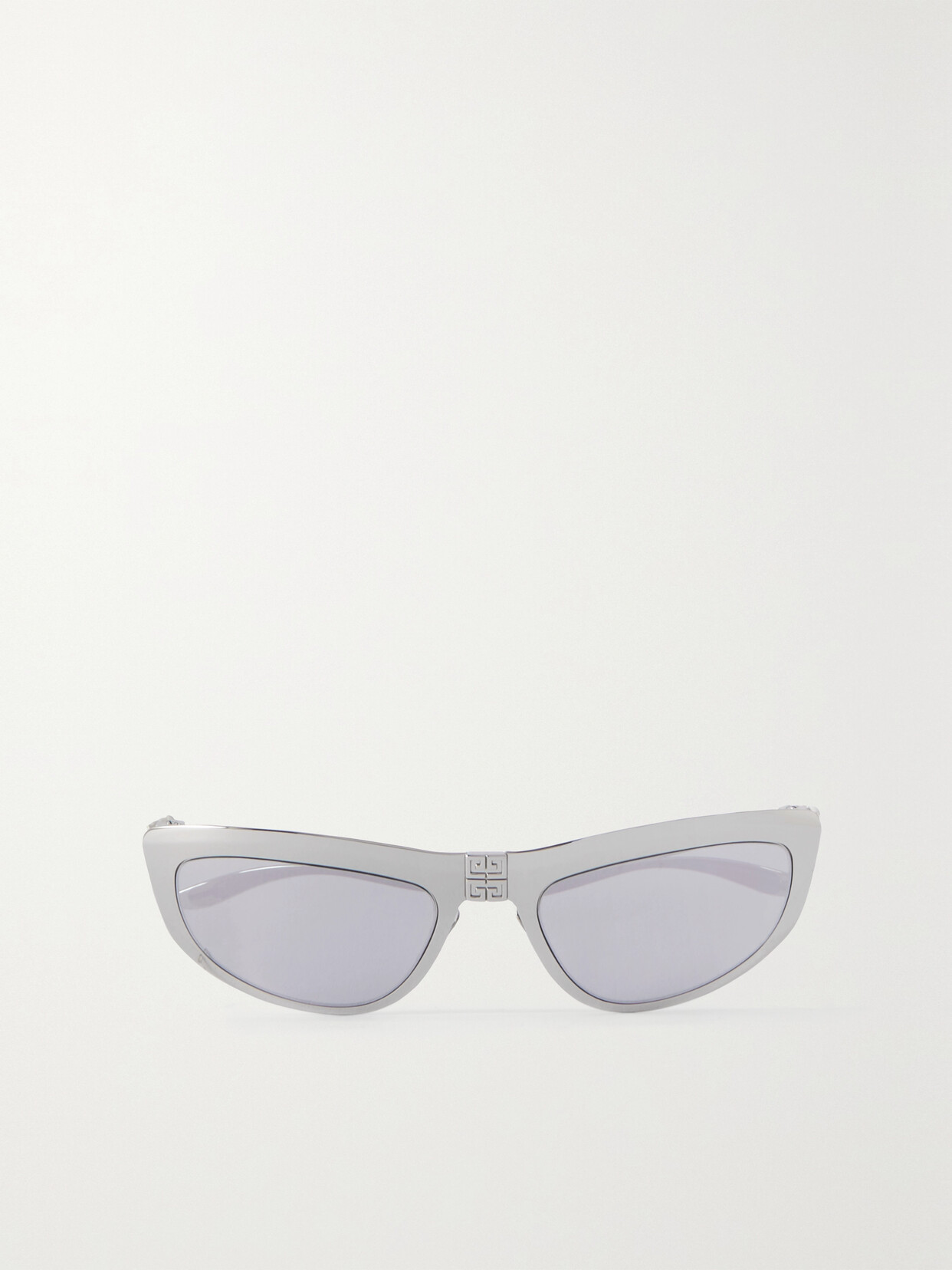 Givenchy - Mirrored D-frame Silver-tone Sunglasses - one size