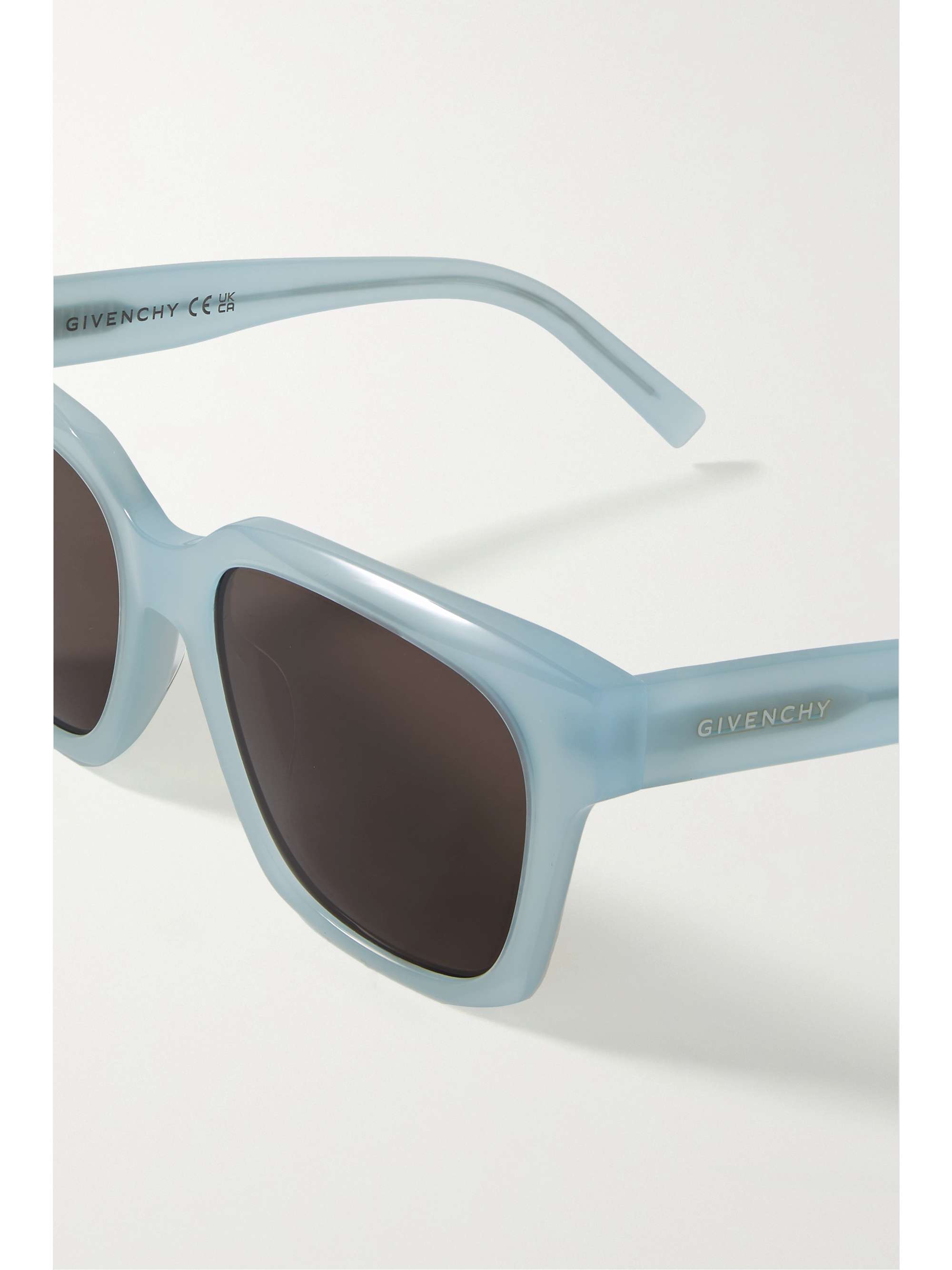 GIVENCHY EYEWEAR Oversized square-frame acetate sunglasses
