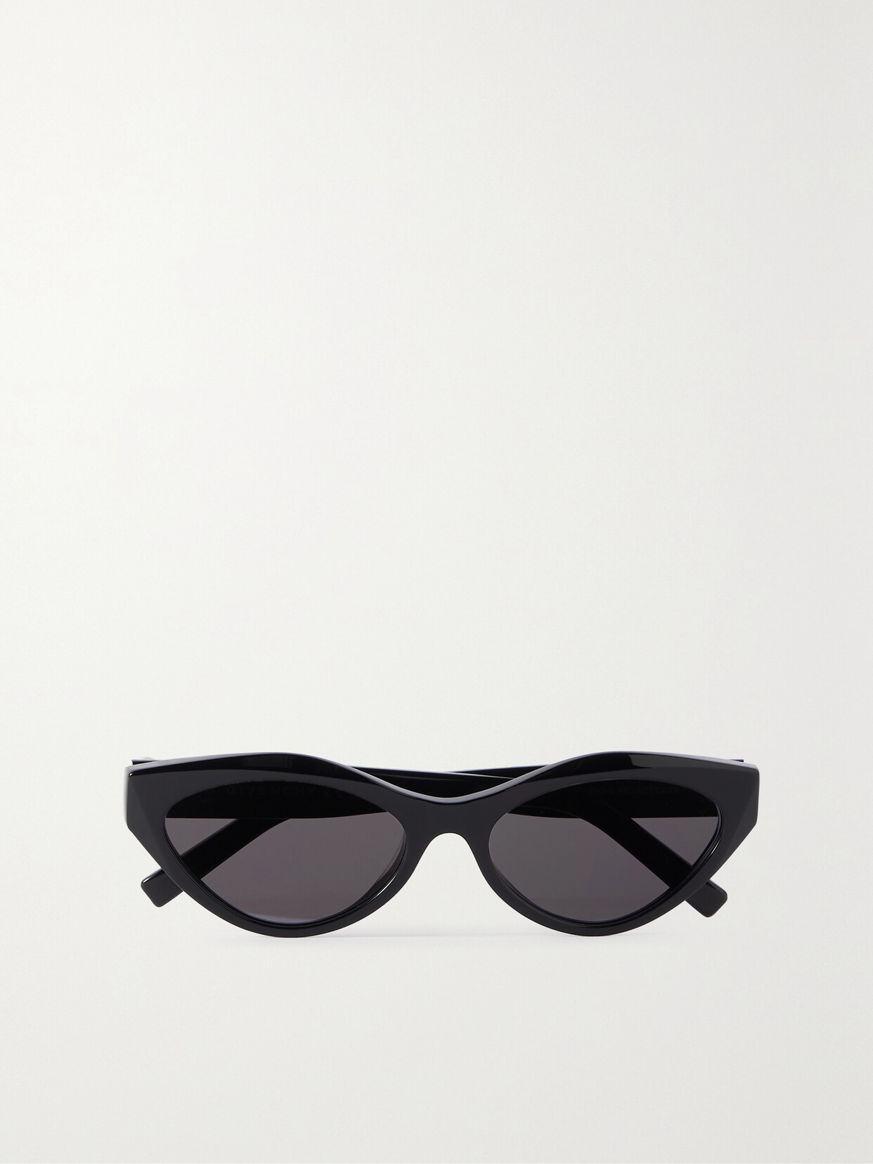 Givenchy Day 56mm Mirrored Cat Eye Sunglasses In Black