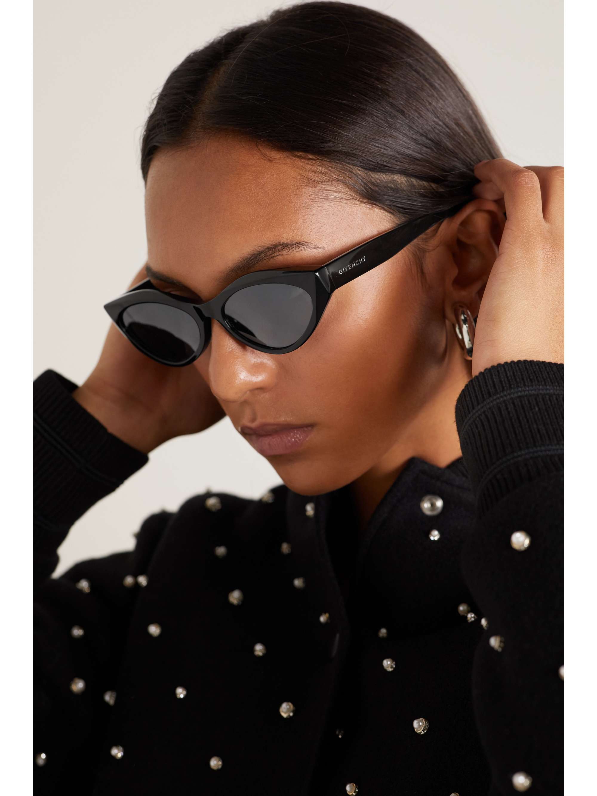 GIVENCHY EYEWEAR Cat-eye acetate sunglasses