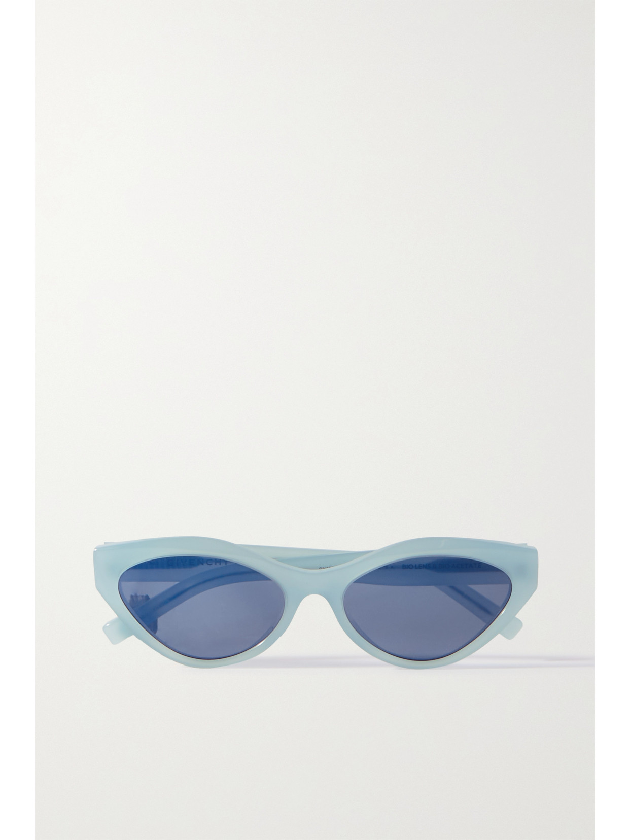 Givenchy - Cat-eye Acetate Sunglasses - Blue