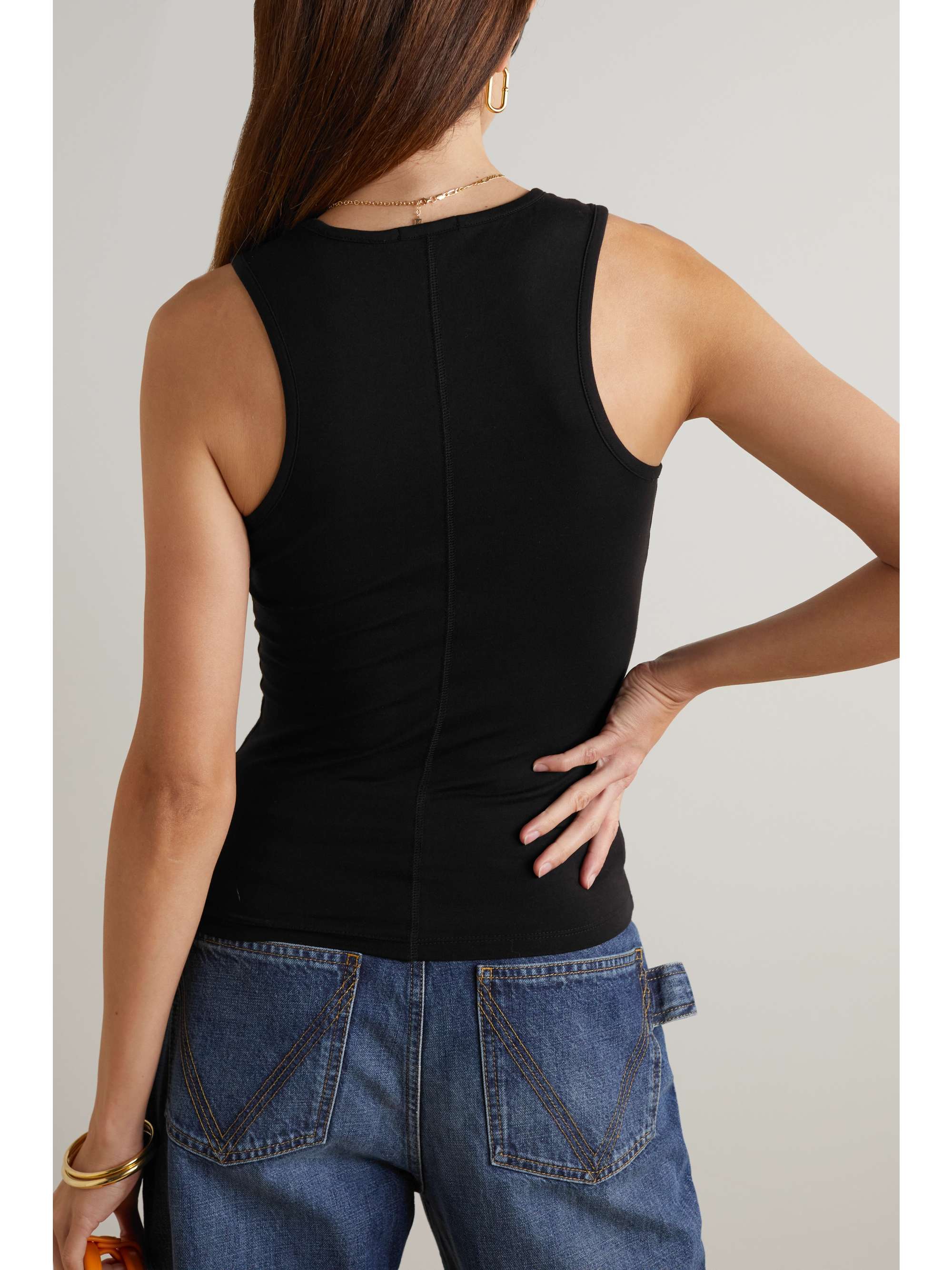ATM ANTHONY THOMAS MELILLO Stretch Pima cotton-jersey tank