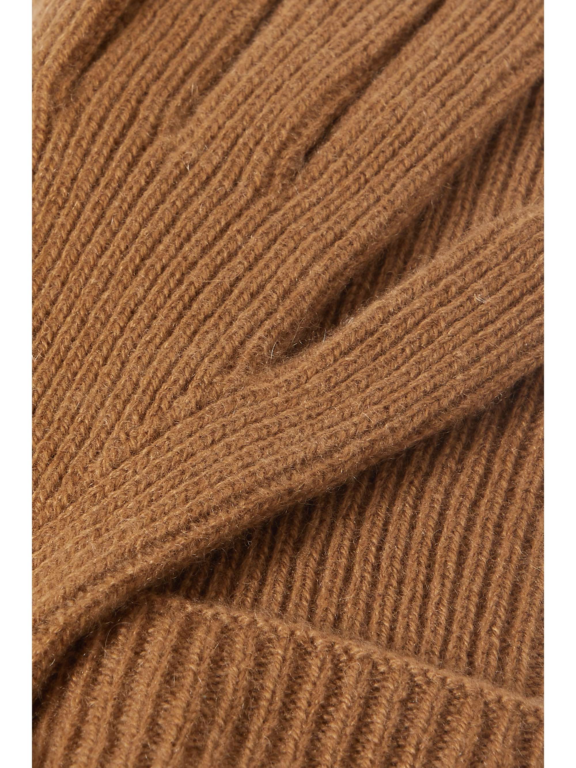 ARCH4 + NET SUSTAIN Julian ribbed cashmere gloves