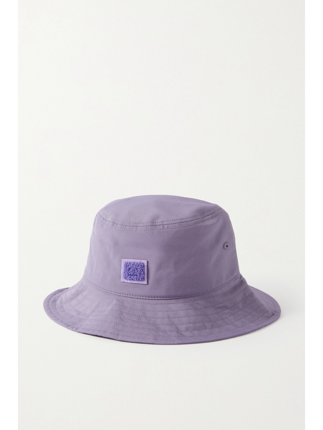 ACNE STUDIOS APPLIQUÉD SHELL BUCKET HAT