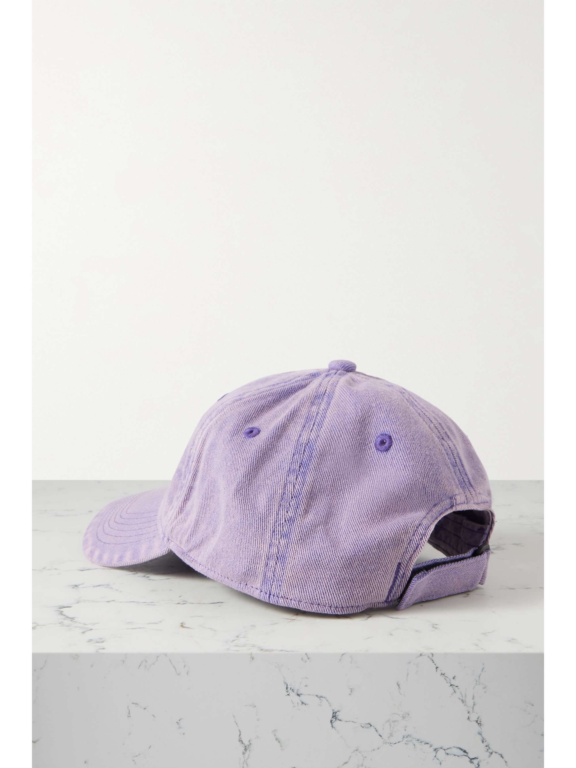 ACNE STUDIOS Appliquéd cotton-twill baseball cap