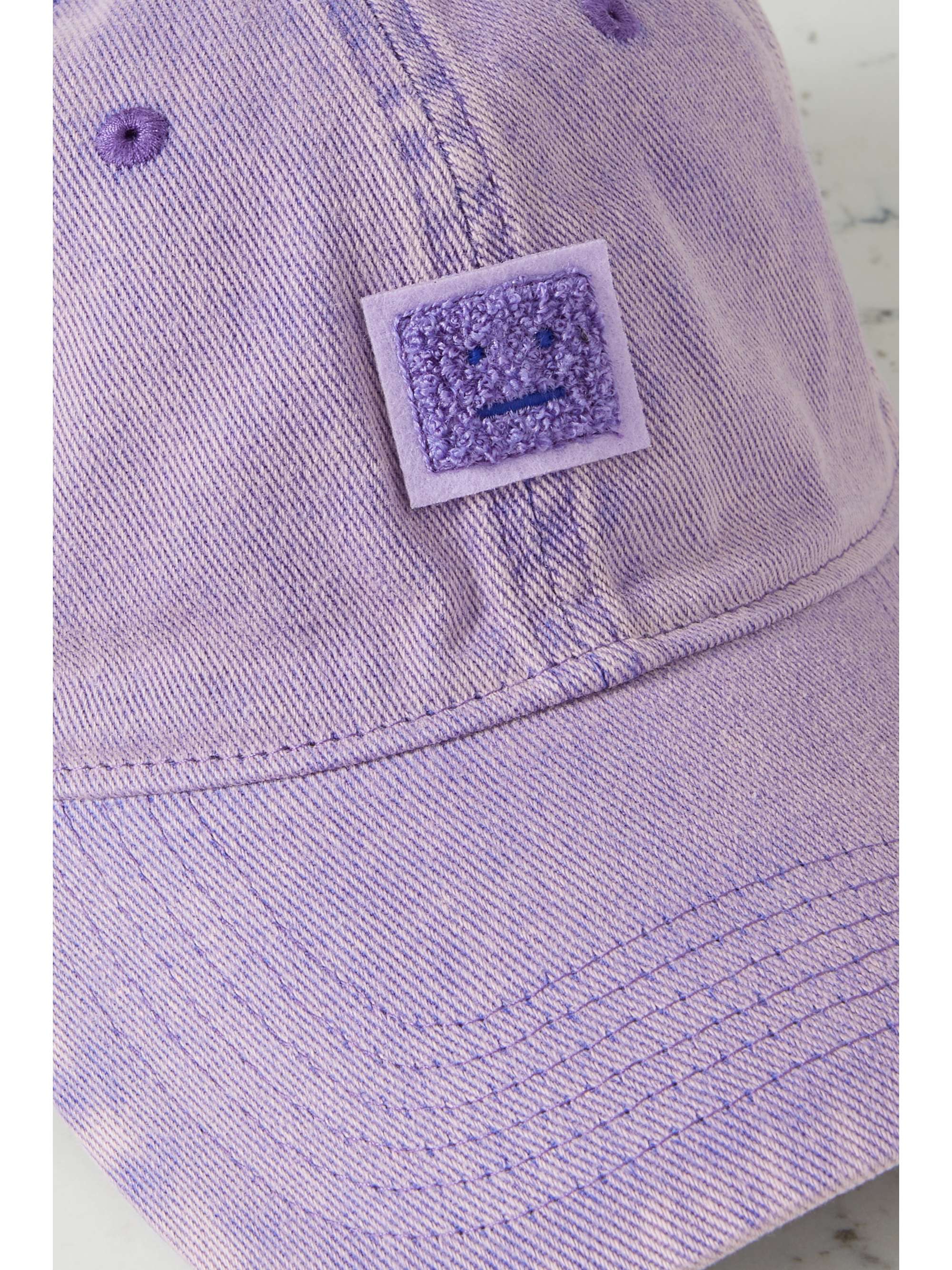 ACNE STUDIOS Appliquéd cotton-twill baseball cap