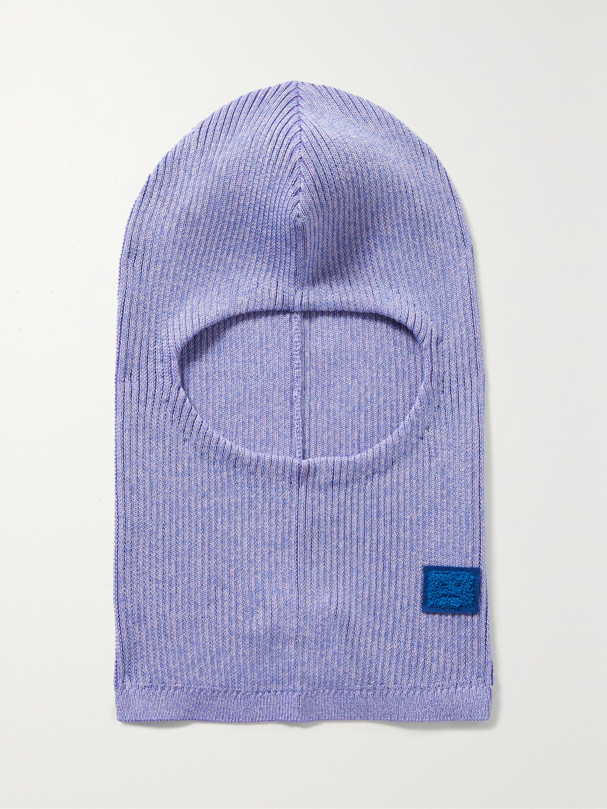 Acne Studios - Ribbed Wool-blend Balaclava - Purple