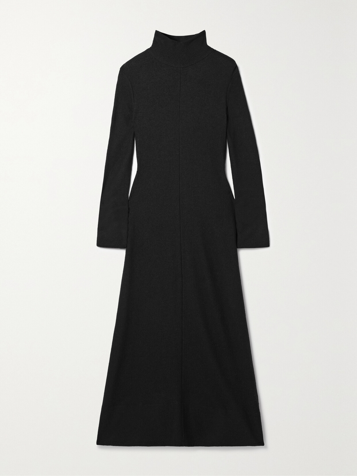 Jil Sander - Wool, Silk And Cashmere-blend Midi Dress - Black