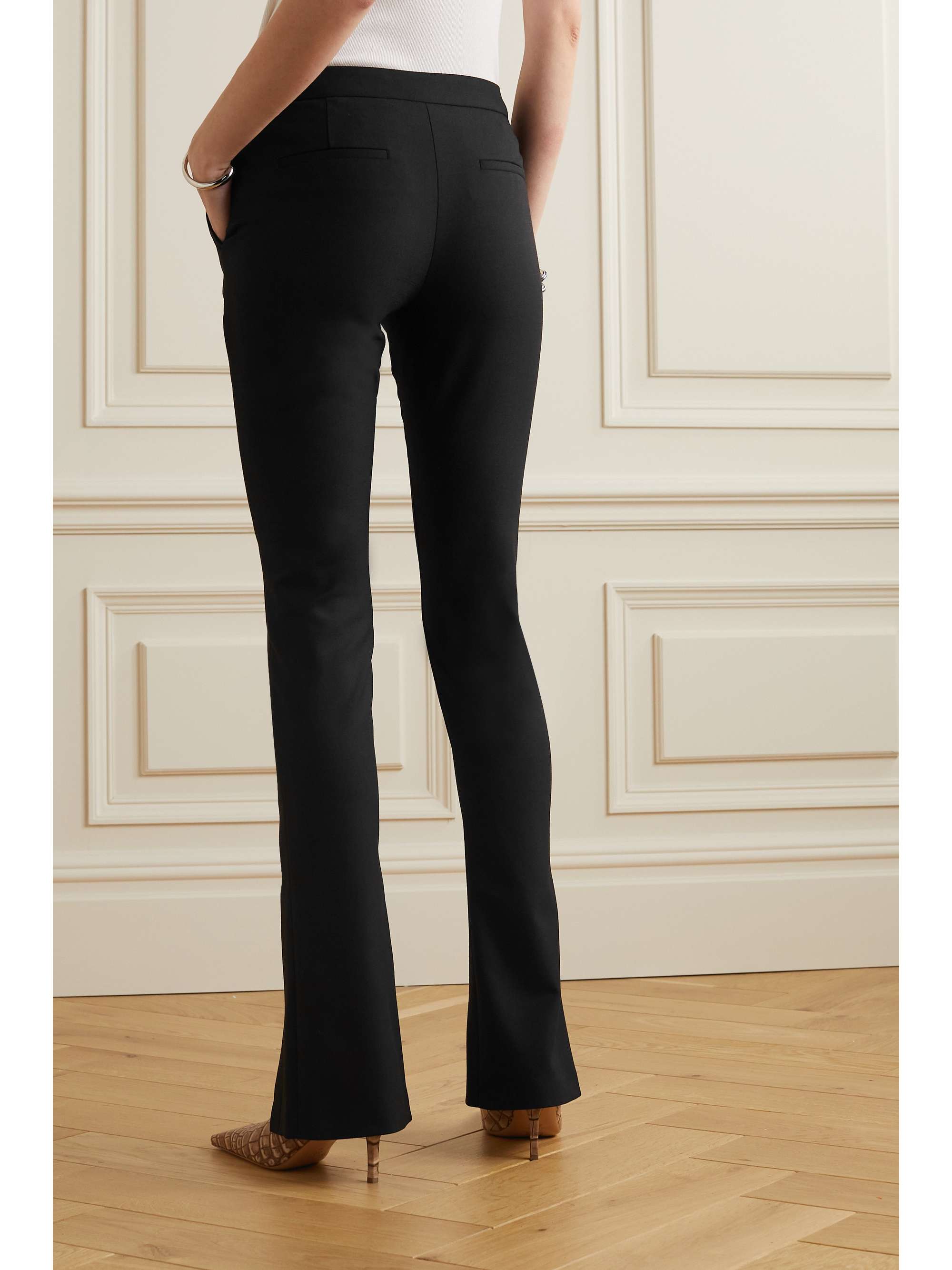 OFF-WHITE Corporate Hose mit schmalem Bein aus Twill mit Print