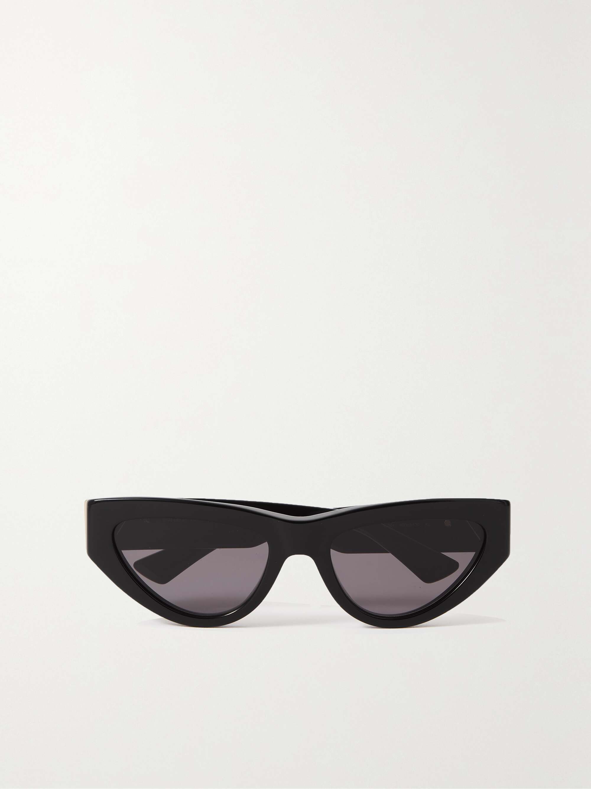 Bottega Veneta Acetate Cat-Eye Sunglasses in Black