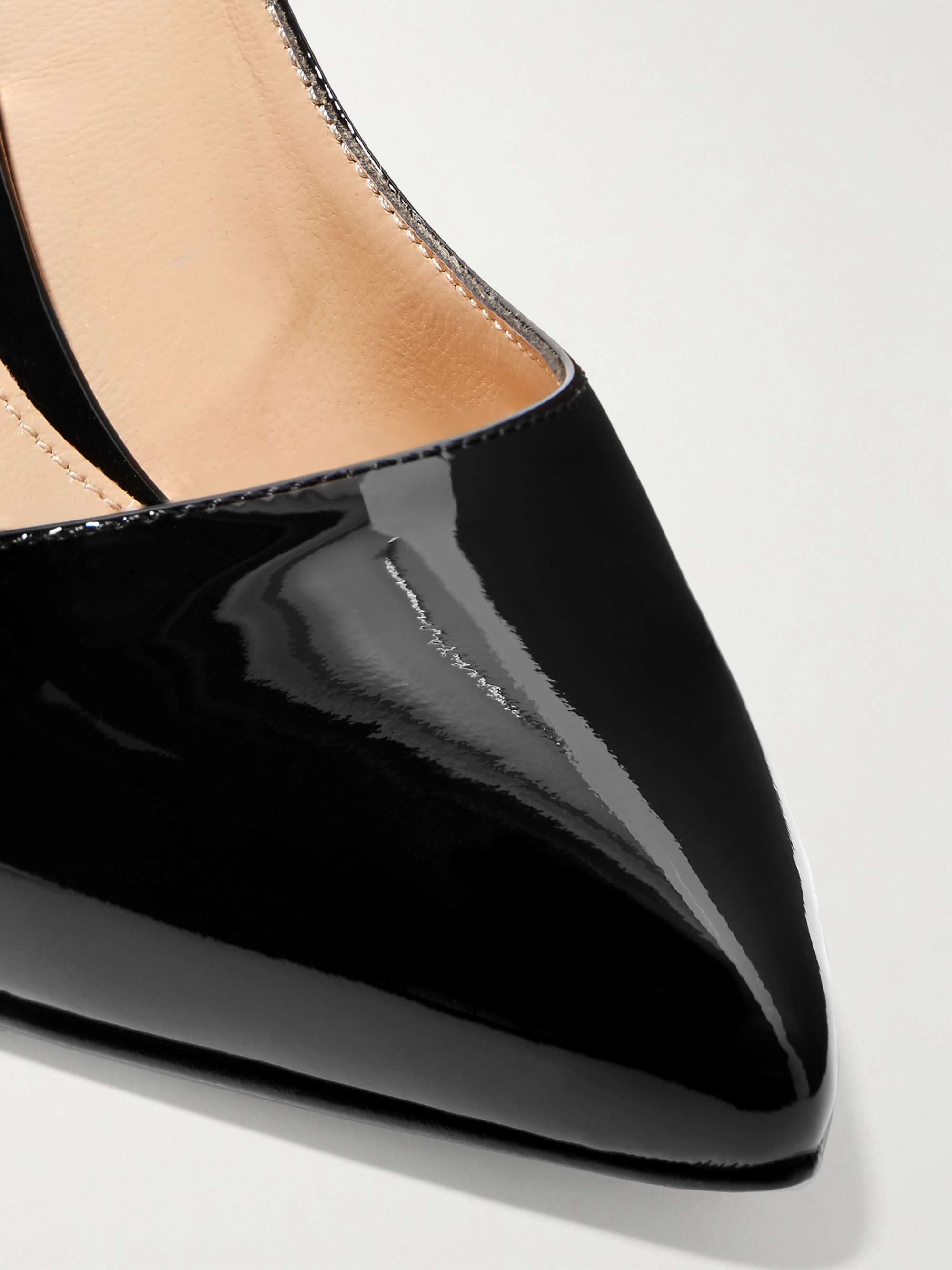 GIANVITO ROSSI 85 patent-leather pumps