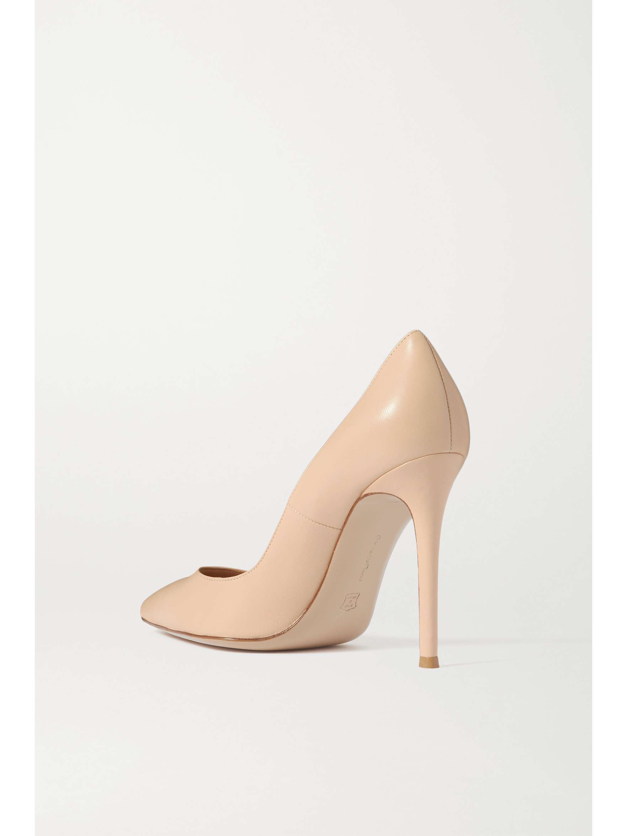 GIANVITO ROSSI 105 leather pumps