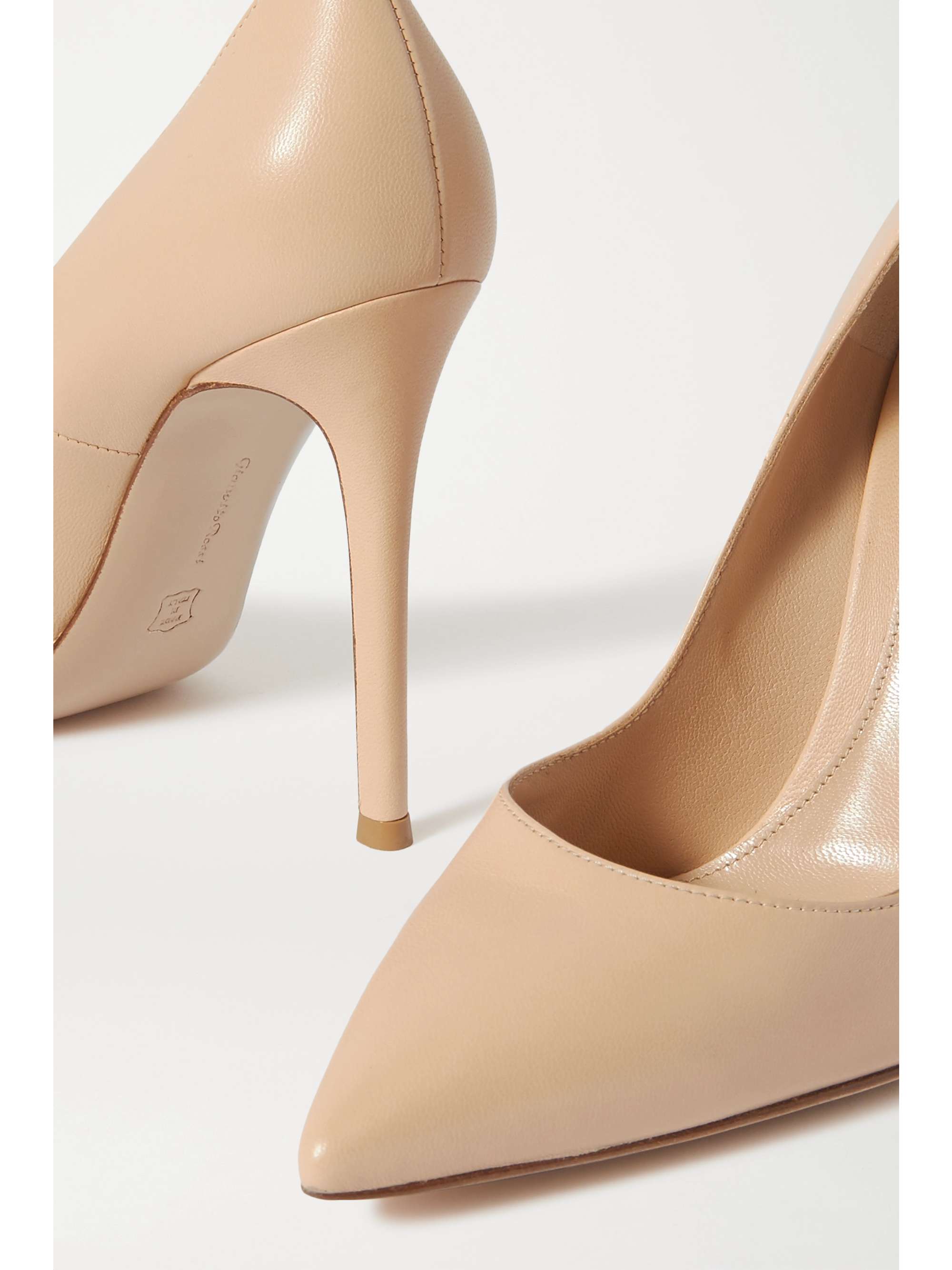 GIANVITO ROSSI 105 leather pumps