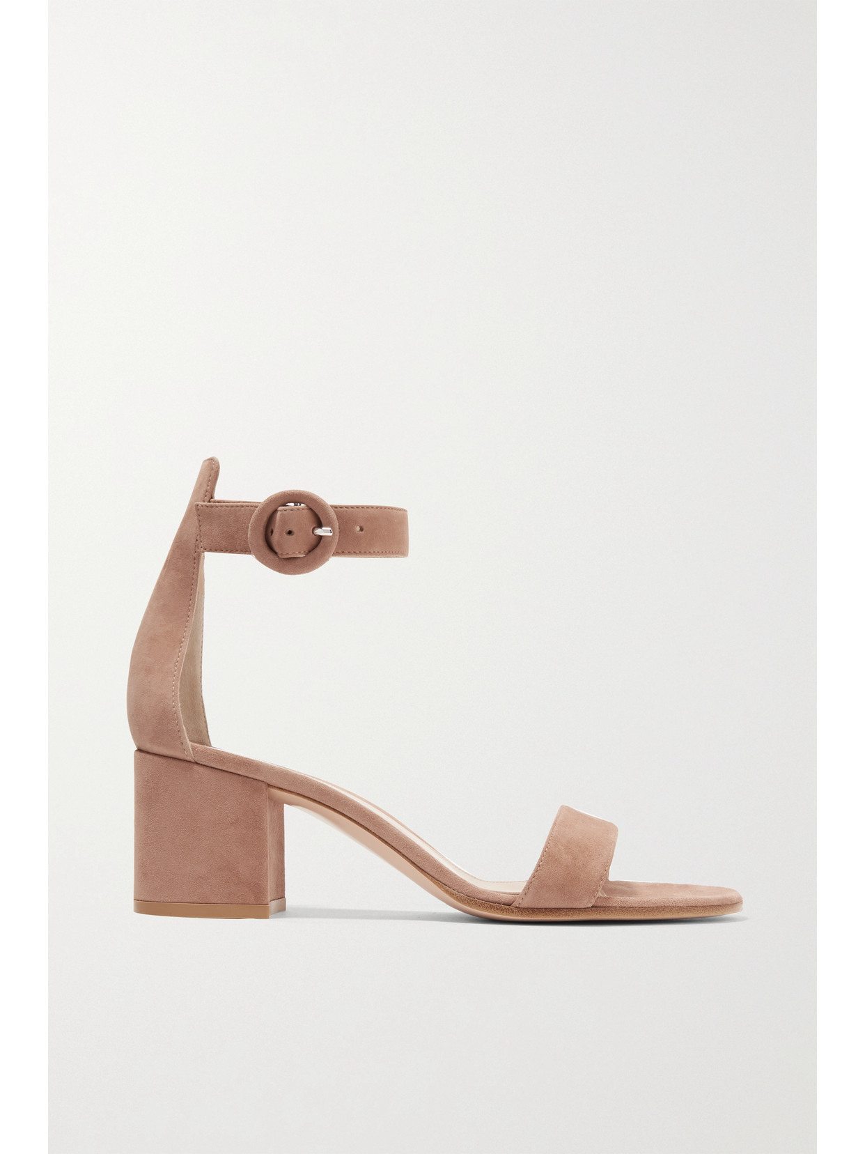 GIANVITO ROSSI VERSILIA 60 SUEDE SANDALS