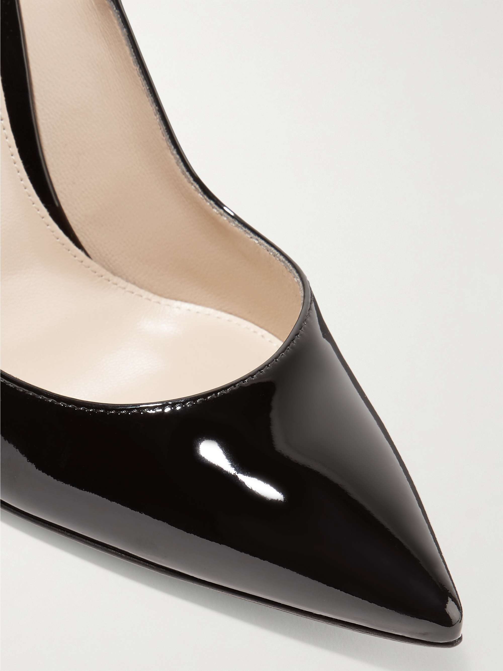 GIANVITO ROSSI 105 patent-leather pumps | NET-A-PORTER