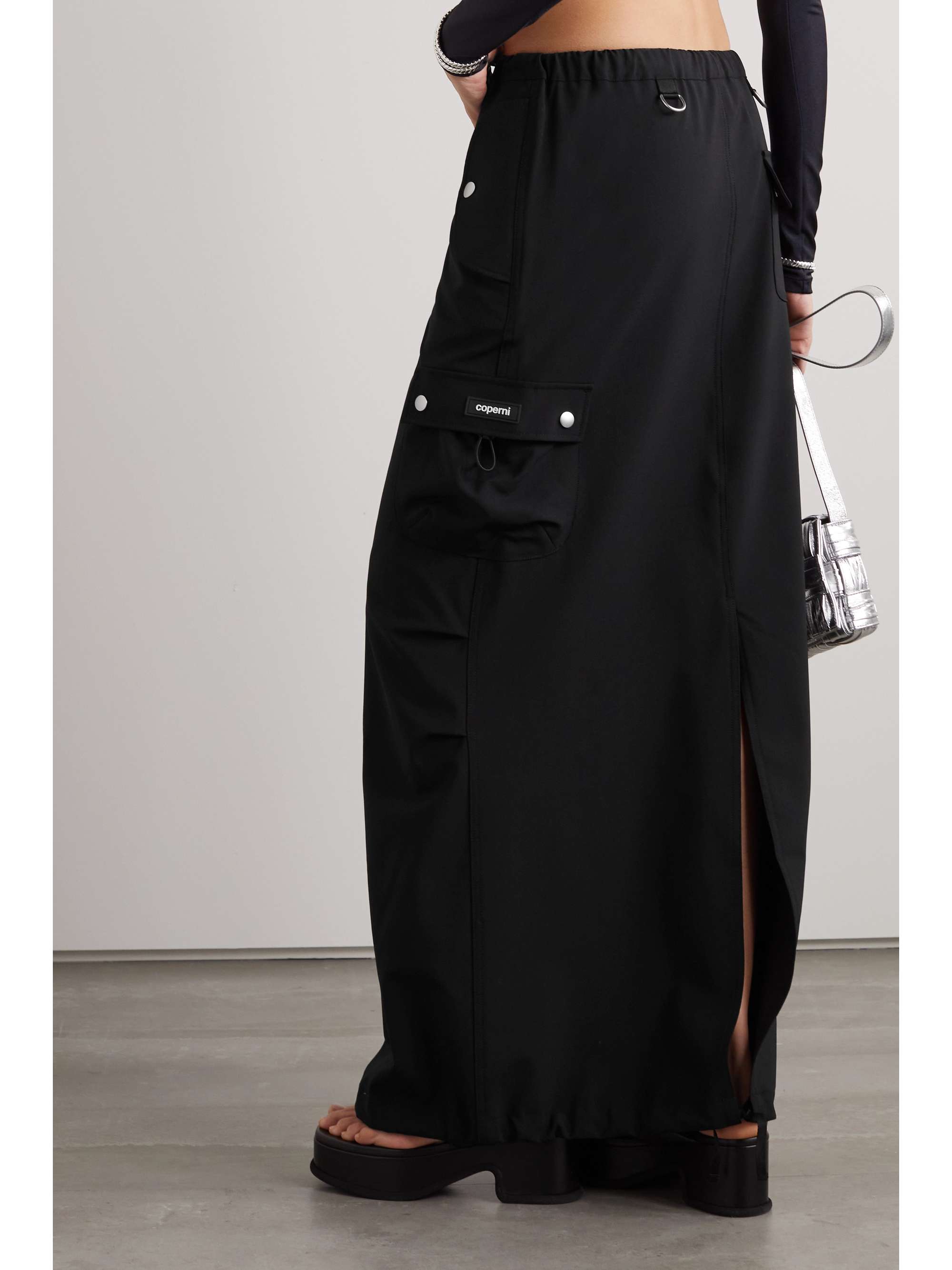 COPERNI Crepe cargo maxi skirt NETAPORTER