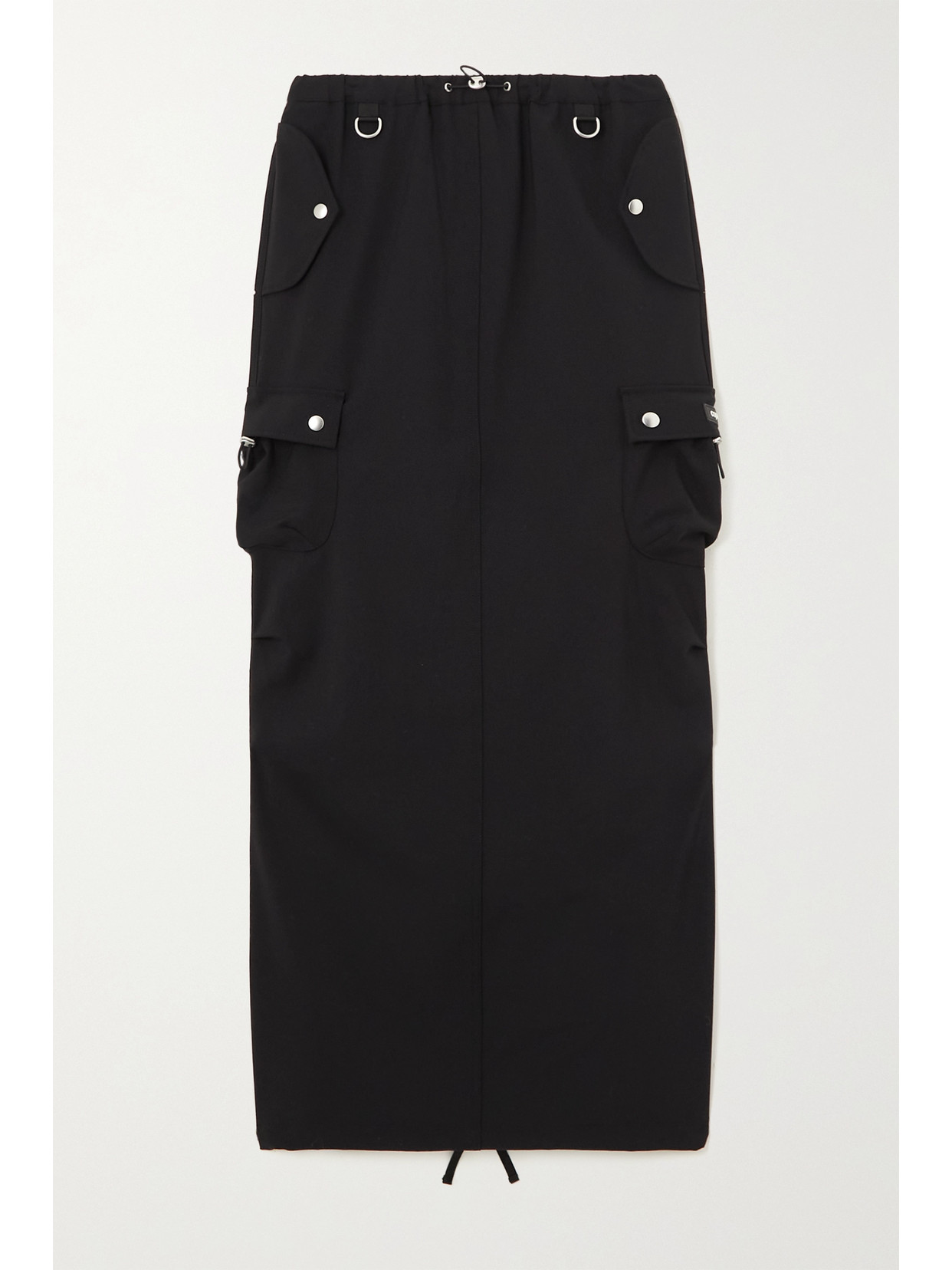 Coperni - Crepe Cargo Maxi Skirt - Black