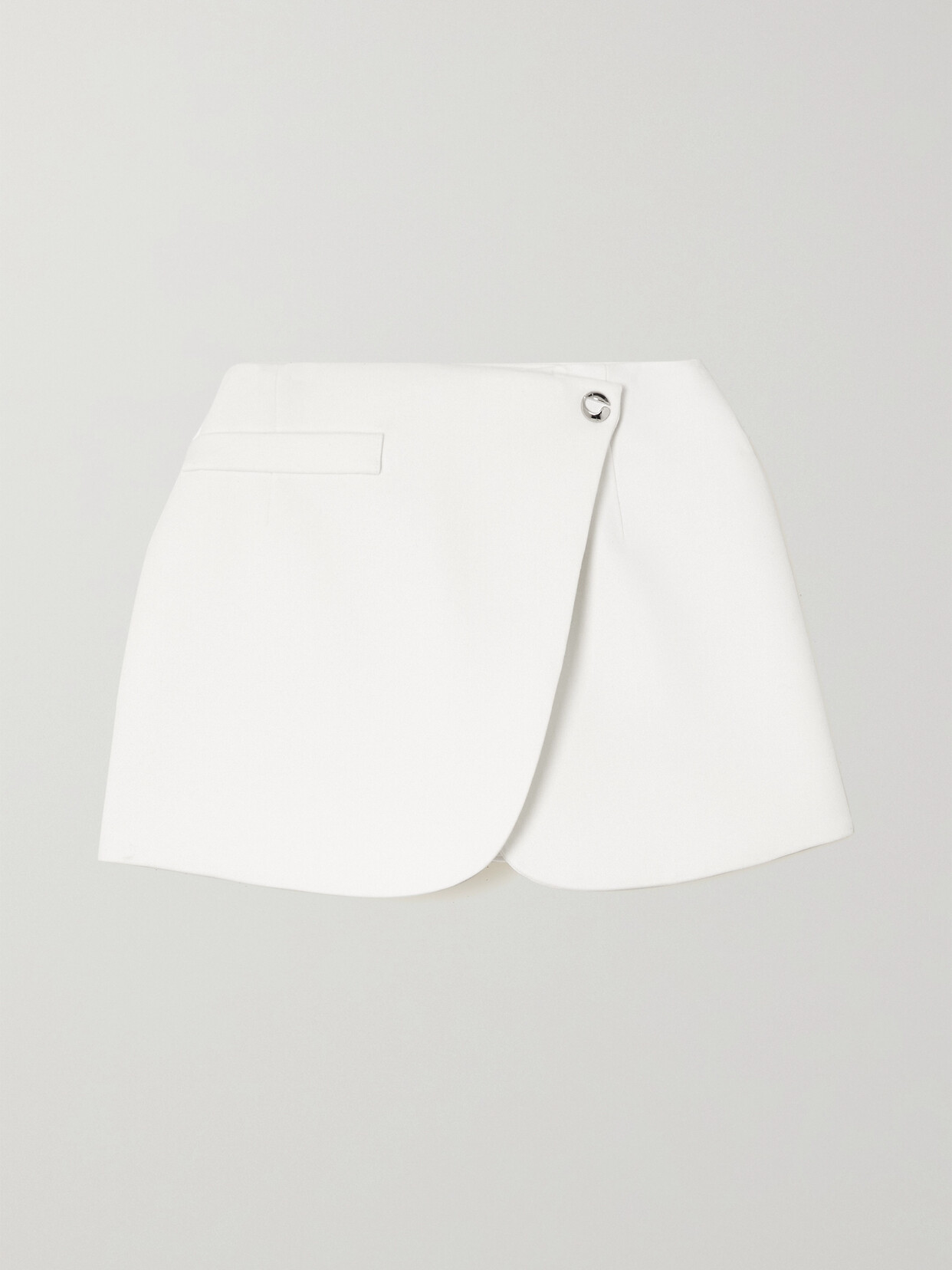 Coperni - Woven Mini Wrap Skirt - White