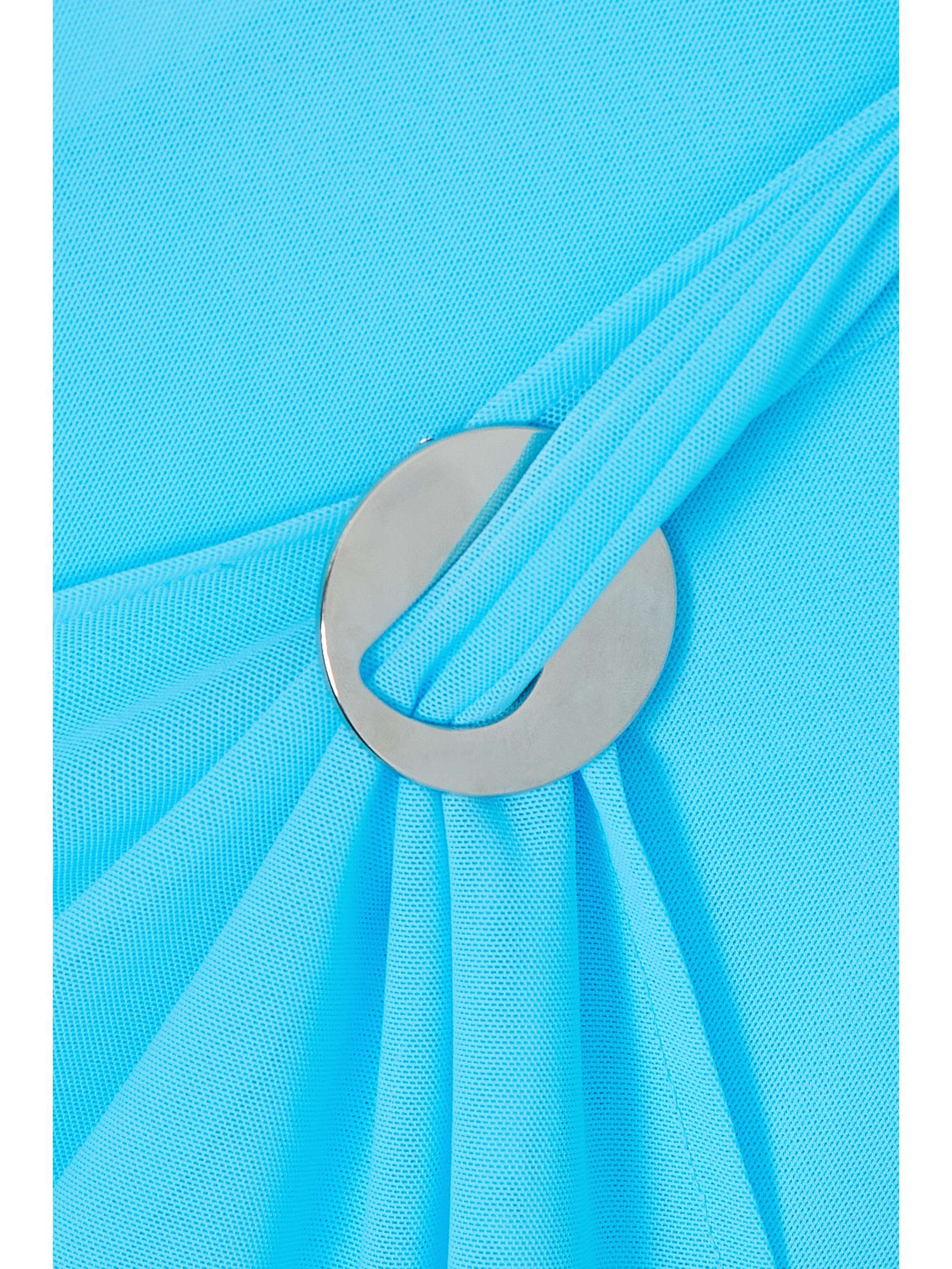 COPERNI Mini-robe asymétrique effet portefeuille en résille stretch à découpe et à fronces