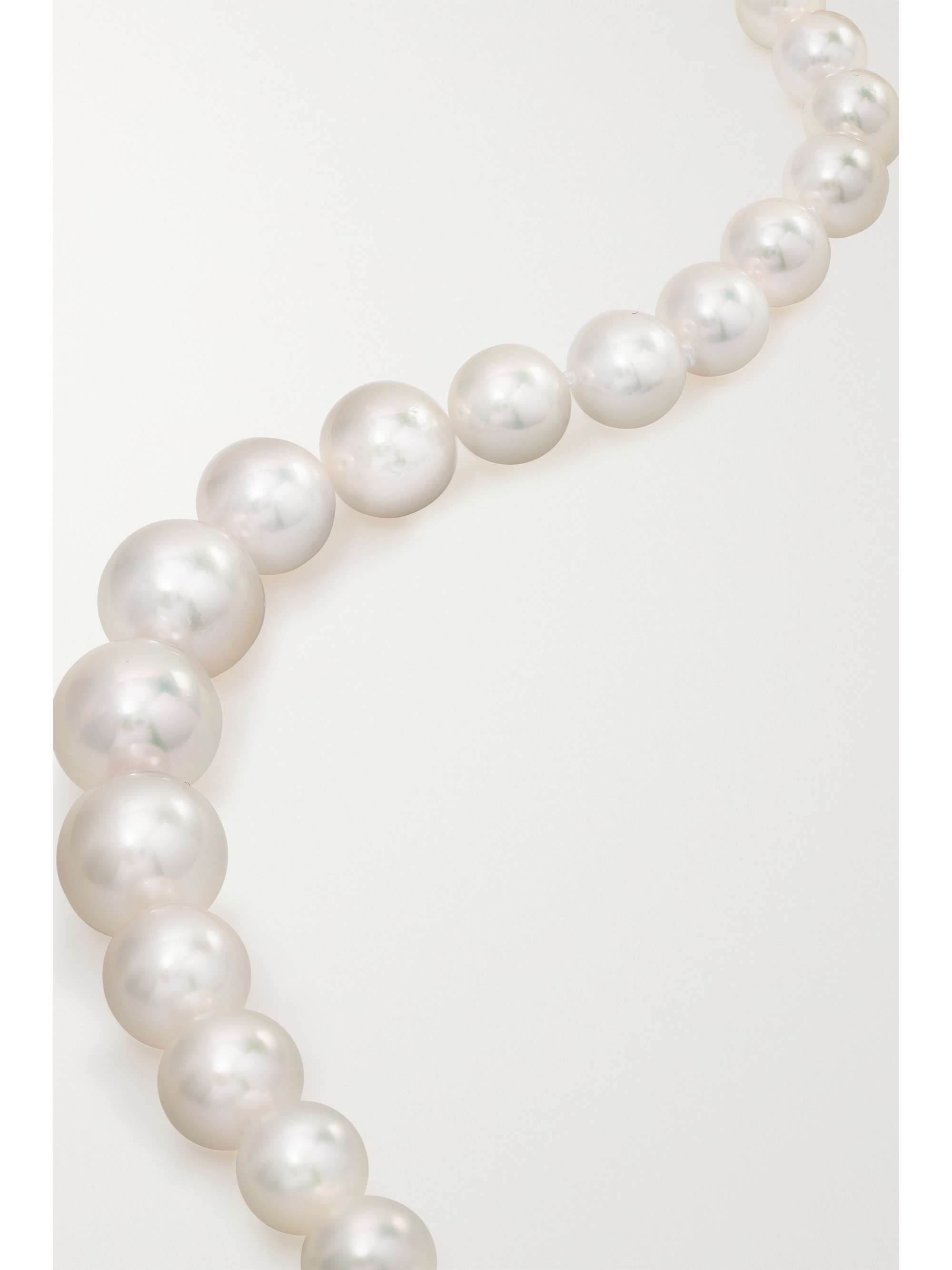 MIKIMOTO 18-karat white gold pearl bracelet