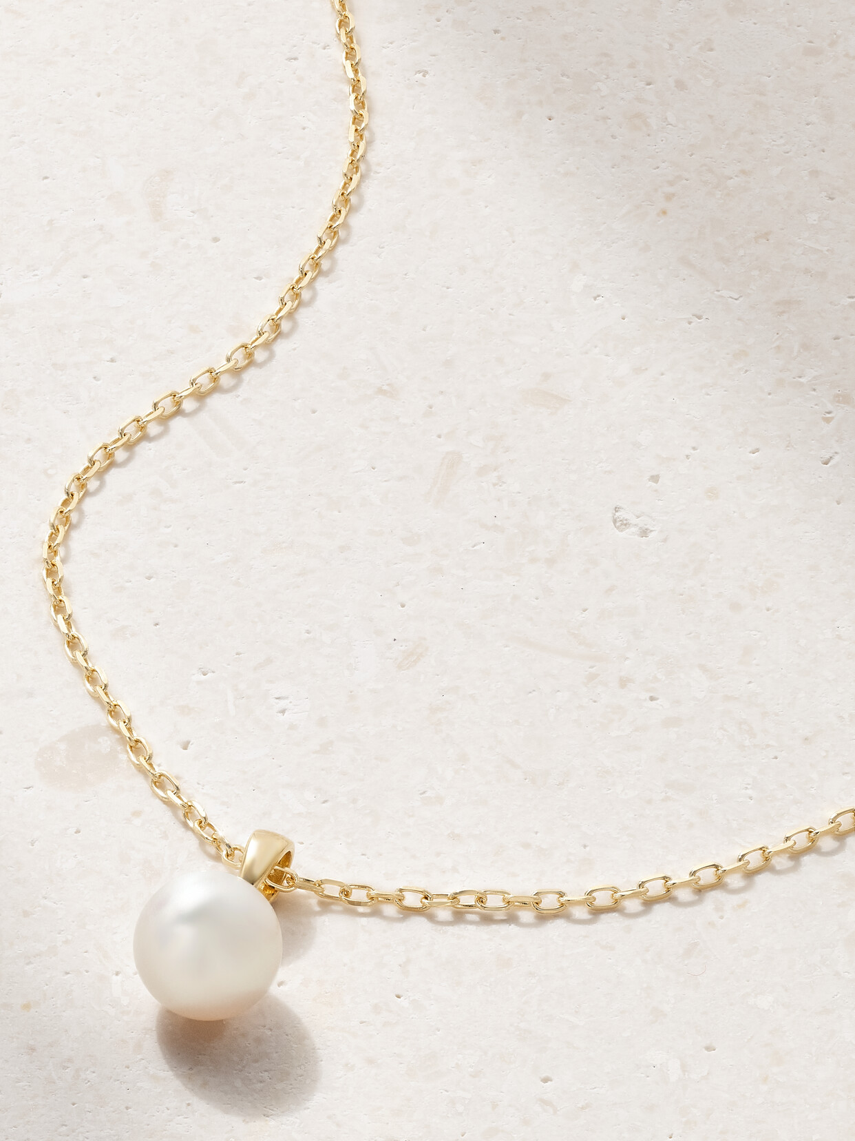 Mikimoto 18-karat Gold Pearl Necklace