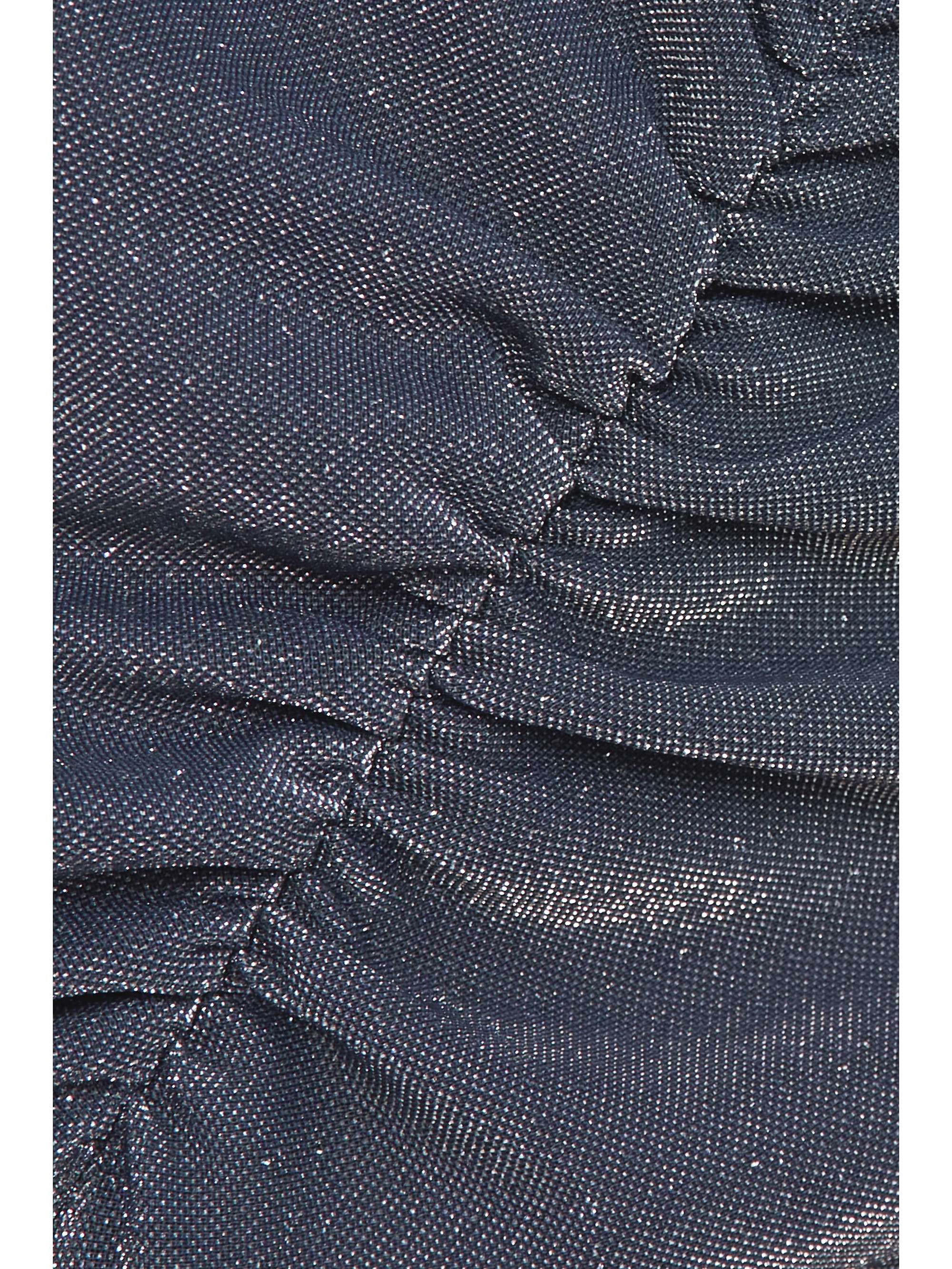 ROTATE BIRGER CHRISTENSEN Mini-robe dos ouvert en jersey métallisé Ivonka