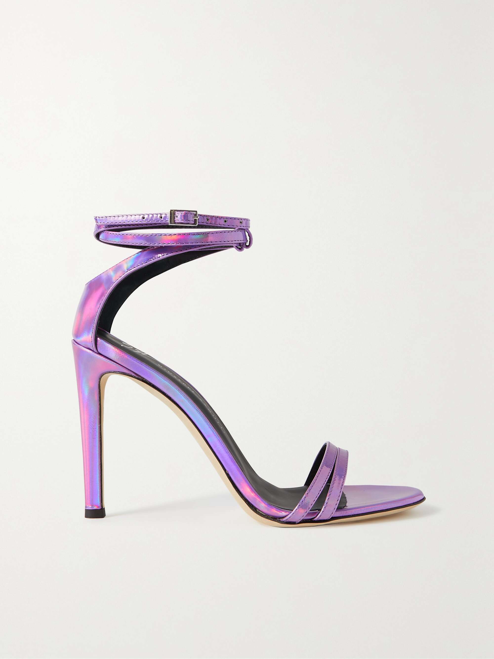 GIUSEPPE ZANOTTI Basic metallic leather | NET-A-PORTER