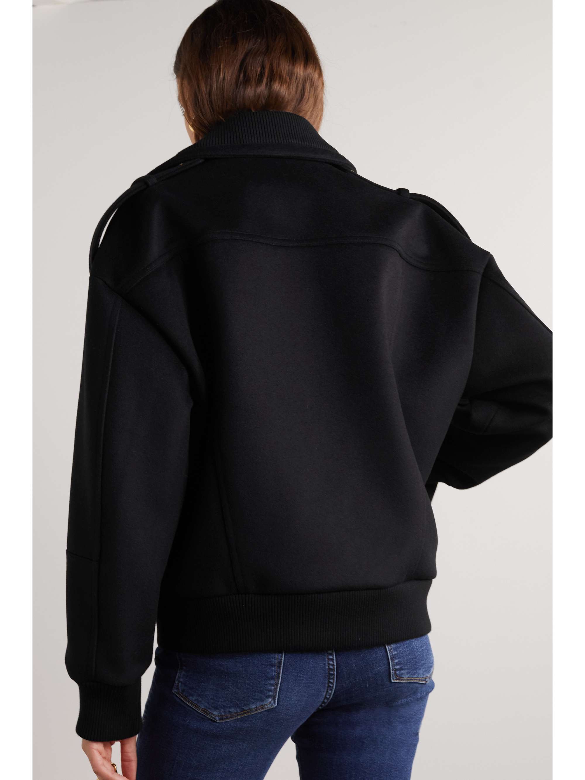 BALMAIN Embellished wool jacket