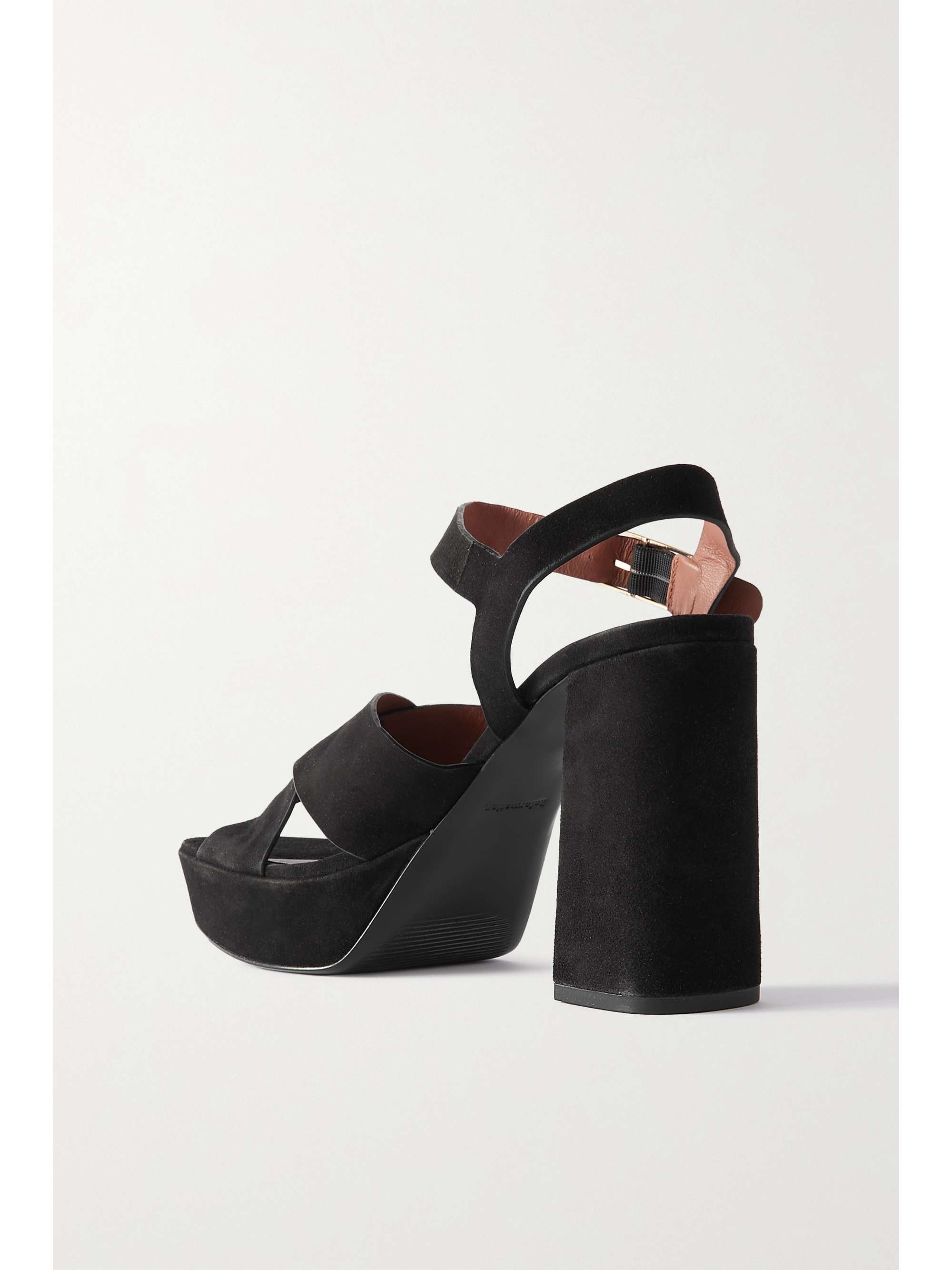 REFORMATION Myradia suede platform sandals