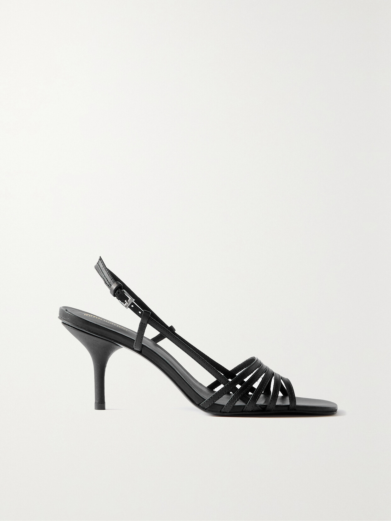 REFORMATION Elsie Leather Slingback Sandals