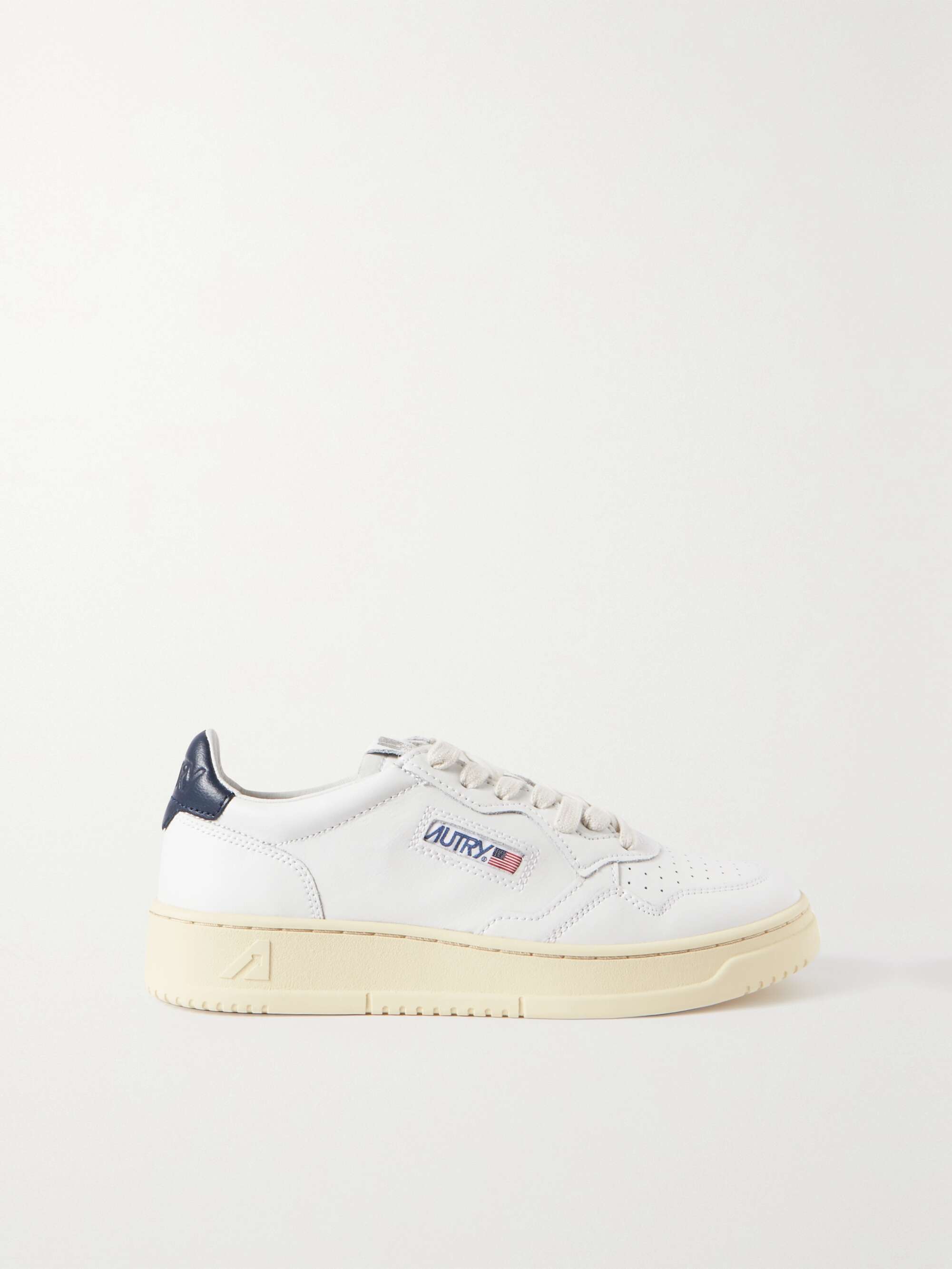 AUTRY Medalist Low leather sneaker | NET-A-PORTER