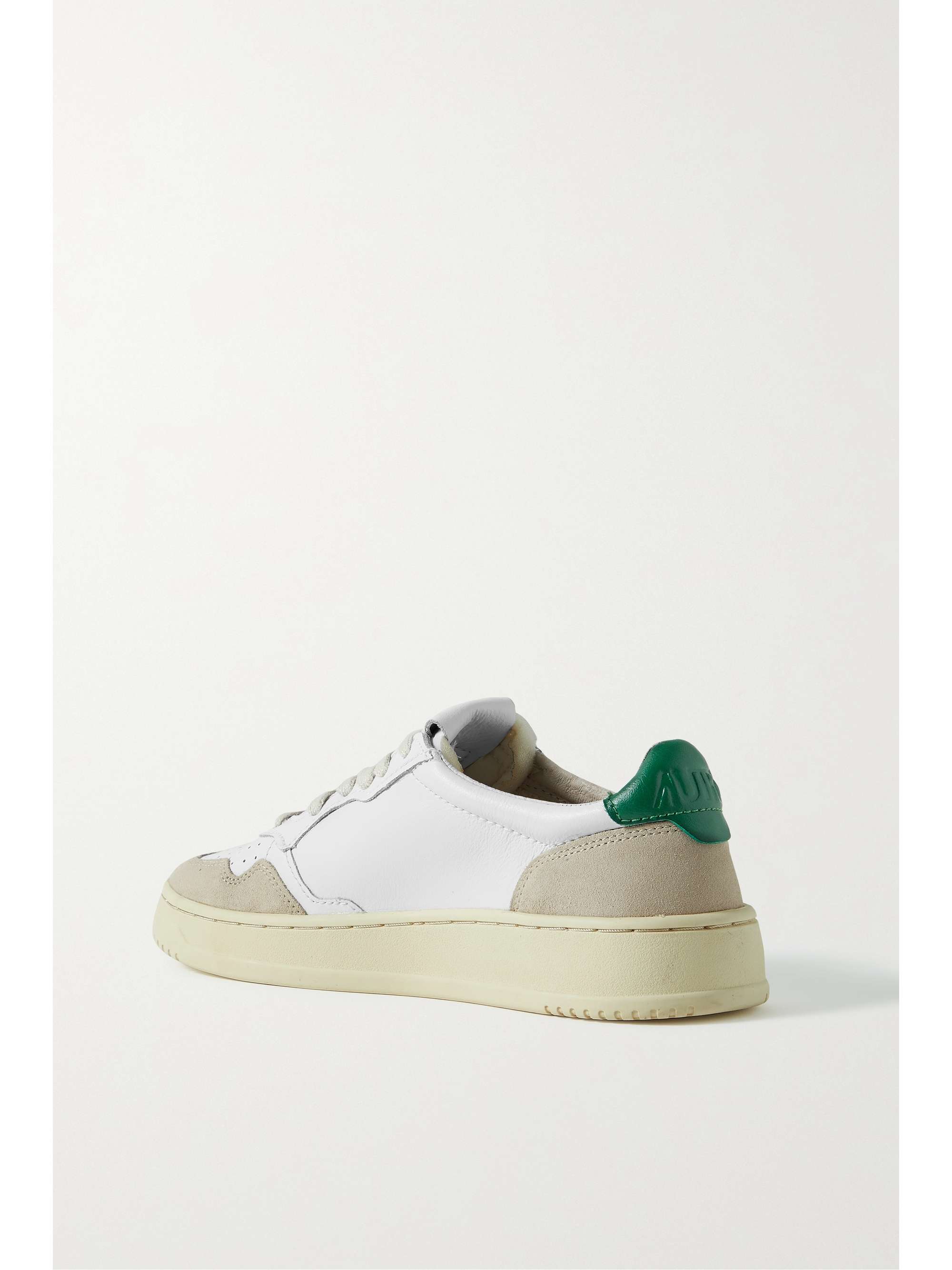 AUTRY Medalist Low suede and leather sneakers
