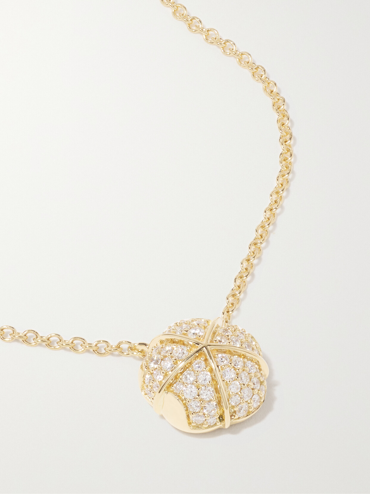 Almasika Terra Nova 18-karat Gold Diamond Necklace