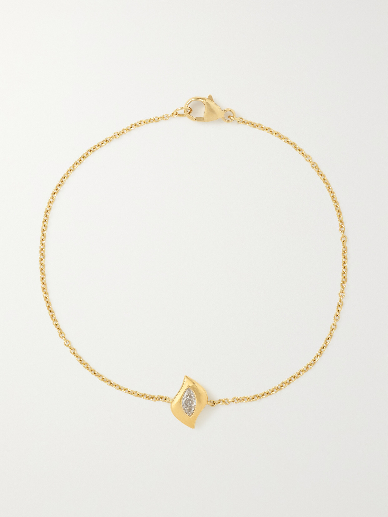 Almasika 18-karat Gold Diamond Bracelet