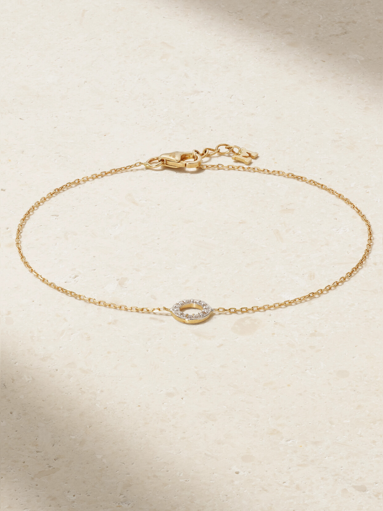 Mateo 14-karat Gold Diamond Bracelet