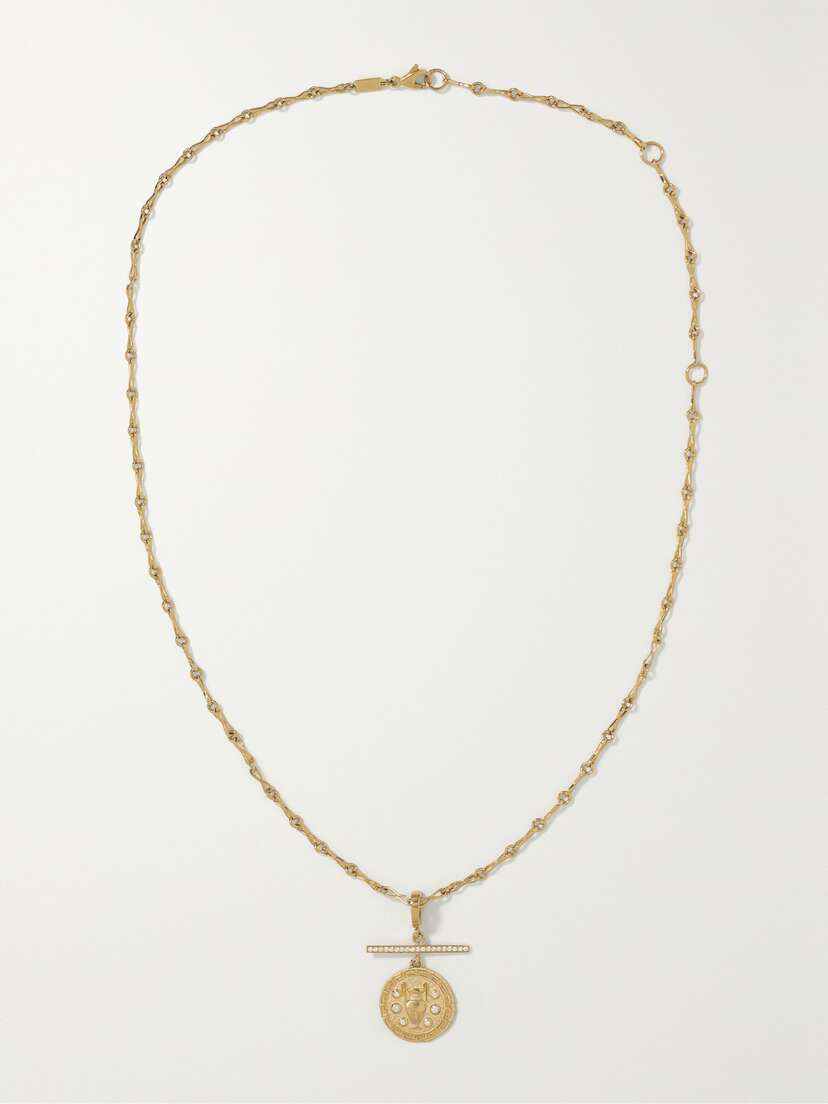 Azlee 18-karat  Diamond Necklace - One size