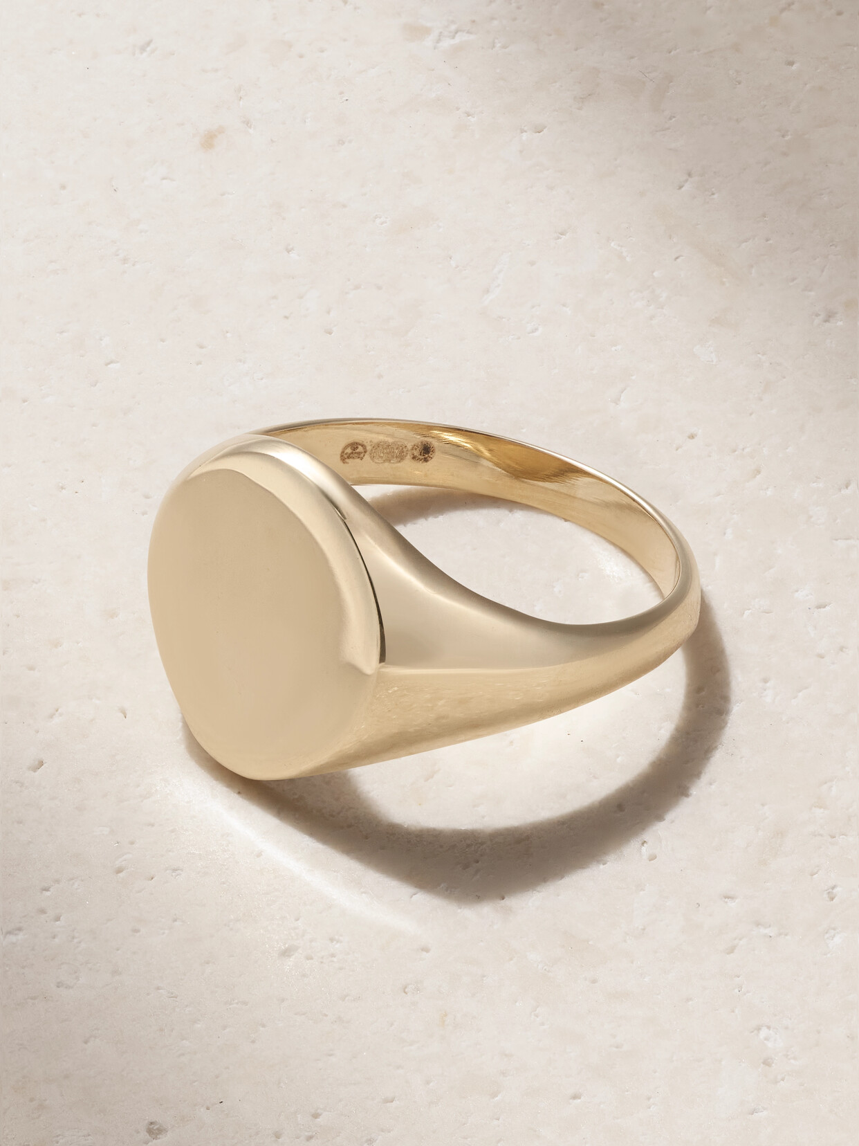 Mateo 14-karat Gold Signet Ring