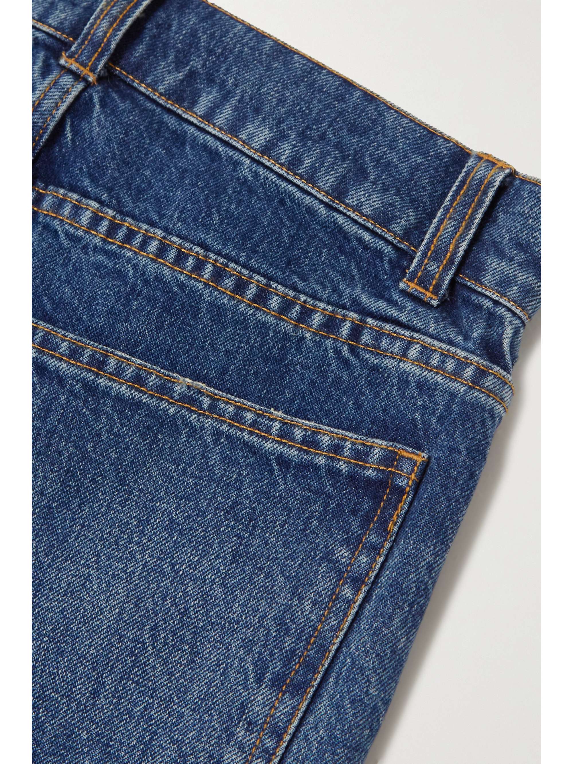 CO Cropped high-rise straight-leg jeans