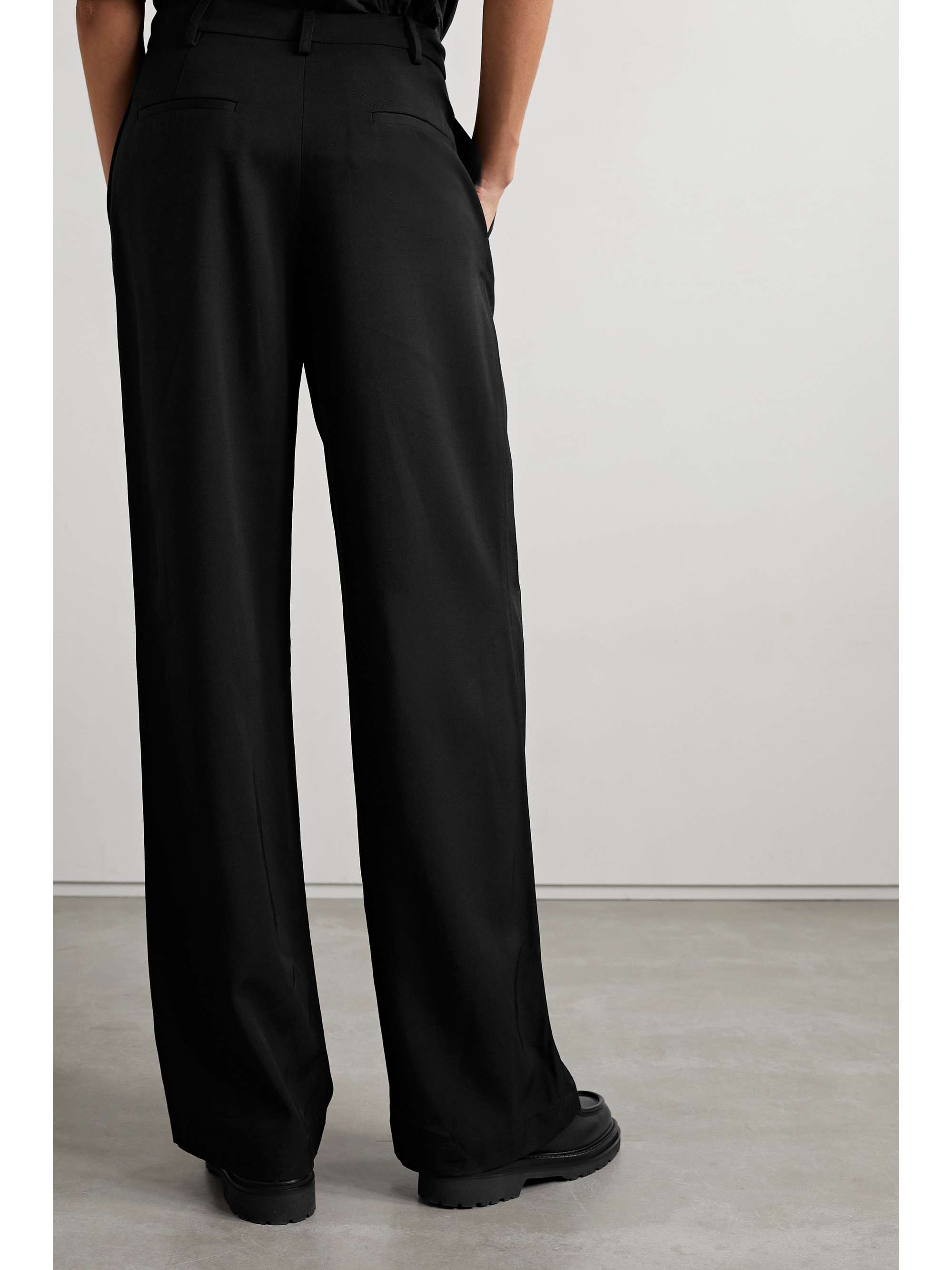 CO Twill wideleg pants NETAPORTER